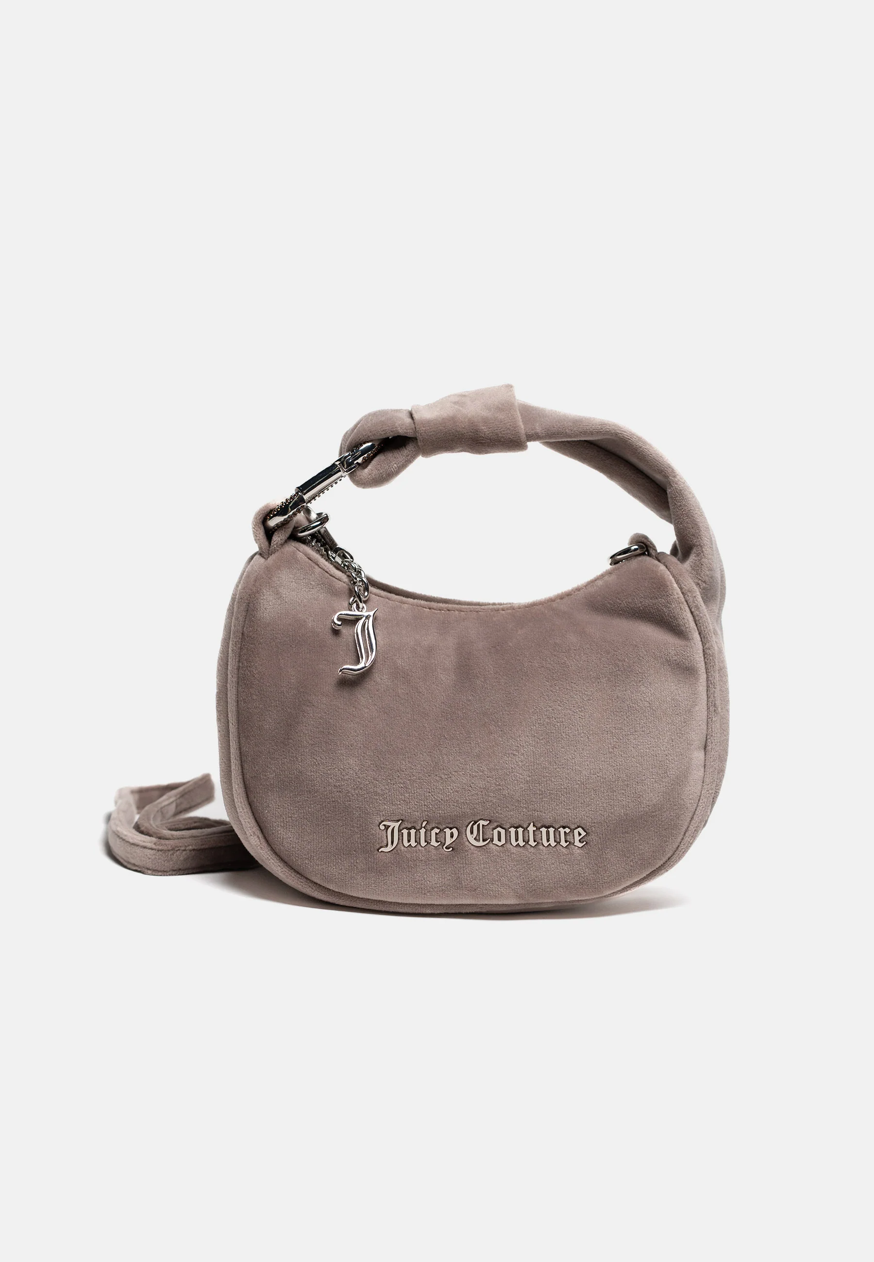 Borsa a mano Blossom in velluto con tracolla colore Beige
