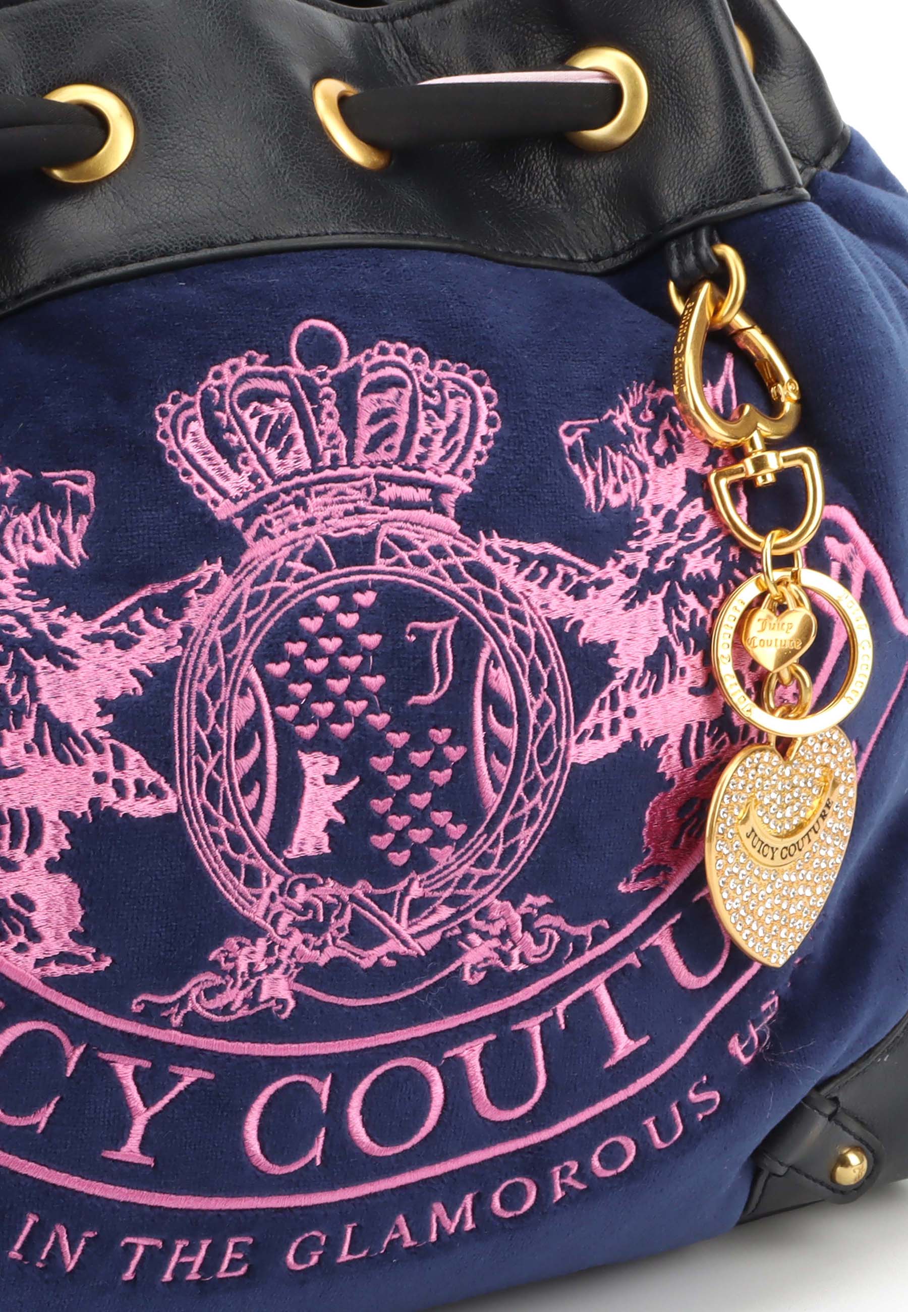 Borsa a mano Day Dreamer grande in cotone colore Blu - Image 6