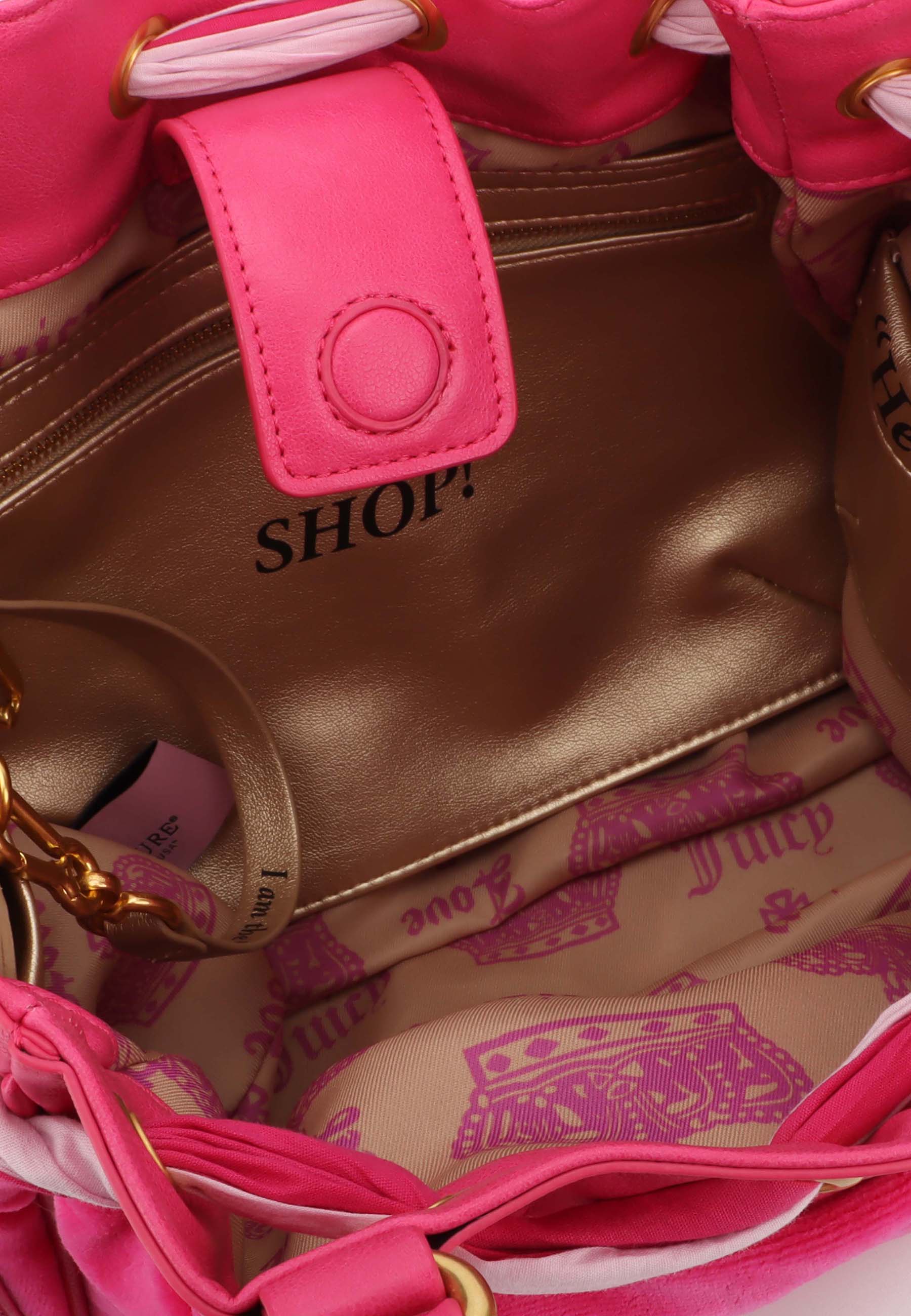 Borsa a mano Day Dreamer grande in cotone colore Rosa - Image 3