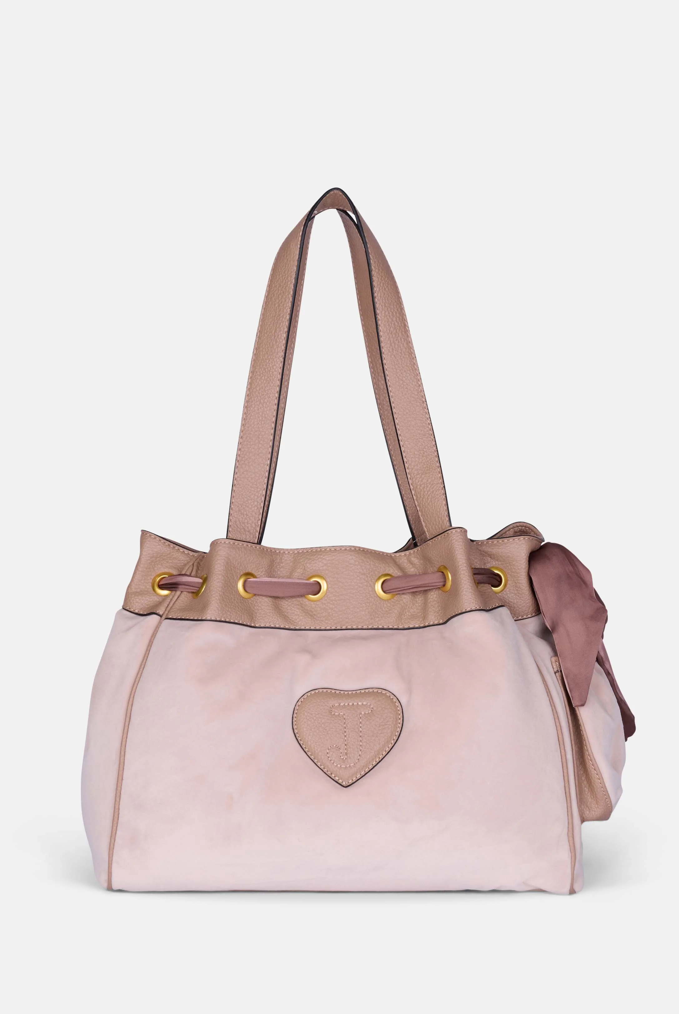 Borsa a mano DayDreamer Beige Sabbia in velour - Image 2