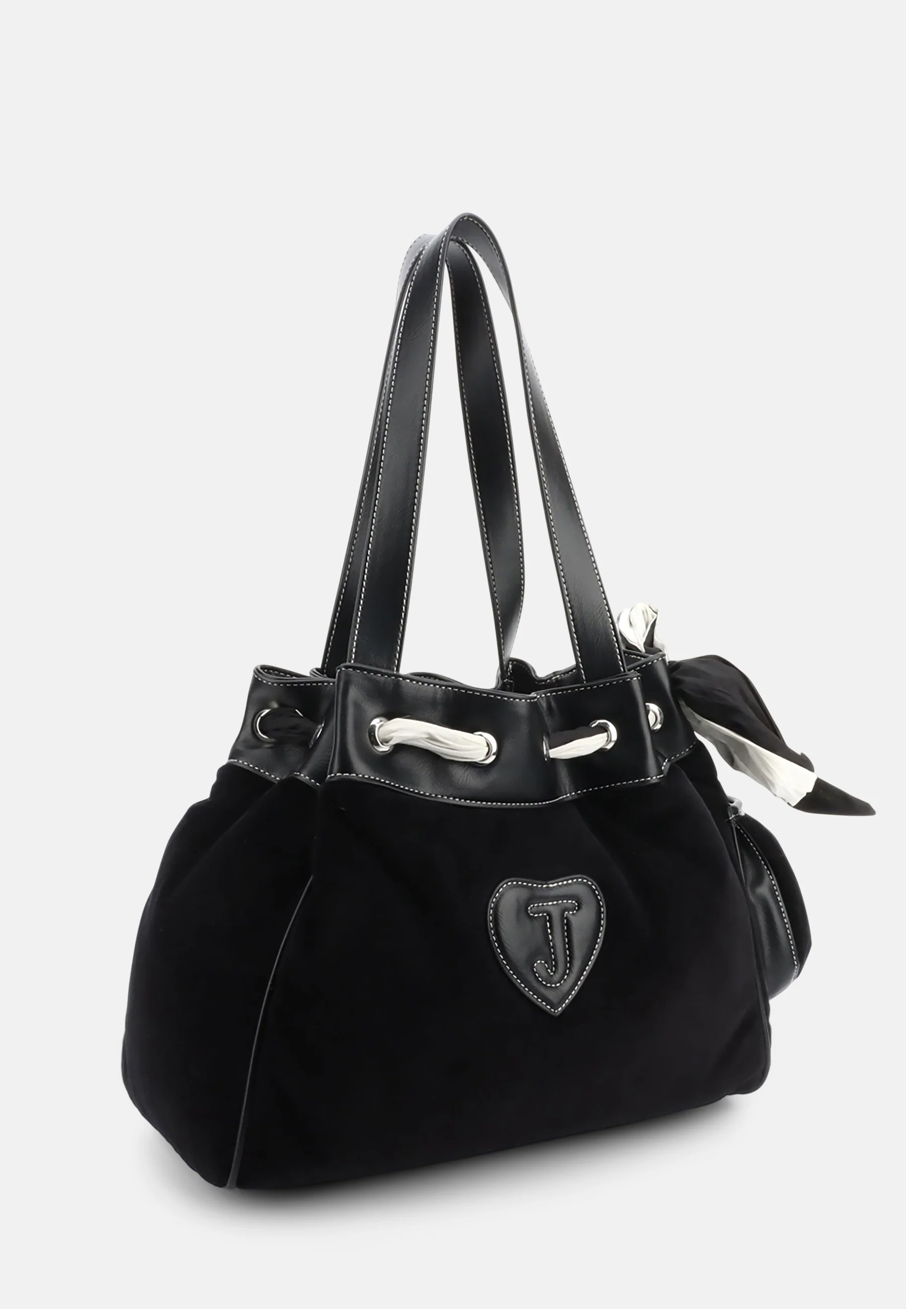 Borsa a mano DayDreamer Fairytale Nero in velour - Image 2