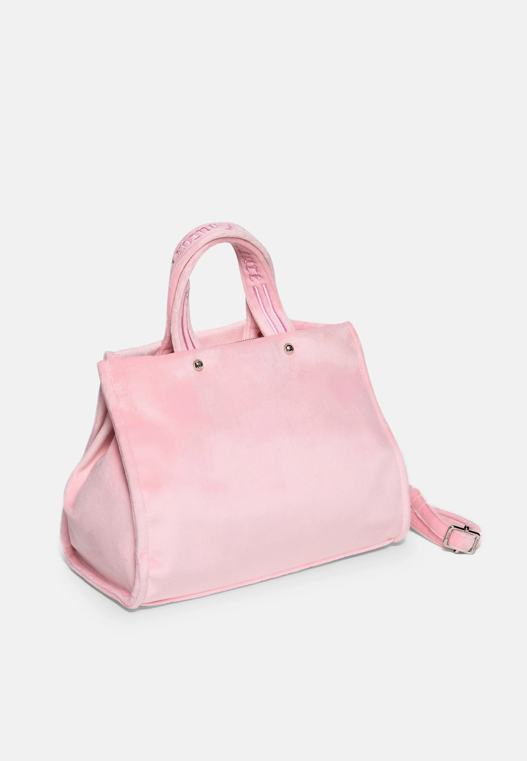 Borsa a mano Kimberly rosa Juicy in velluto - Image 2