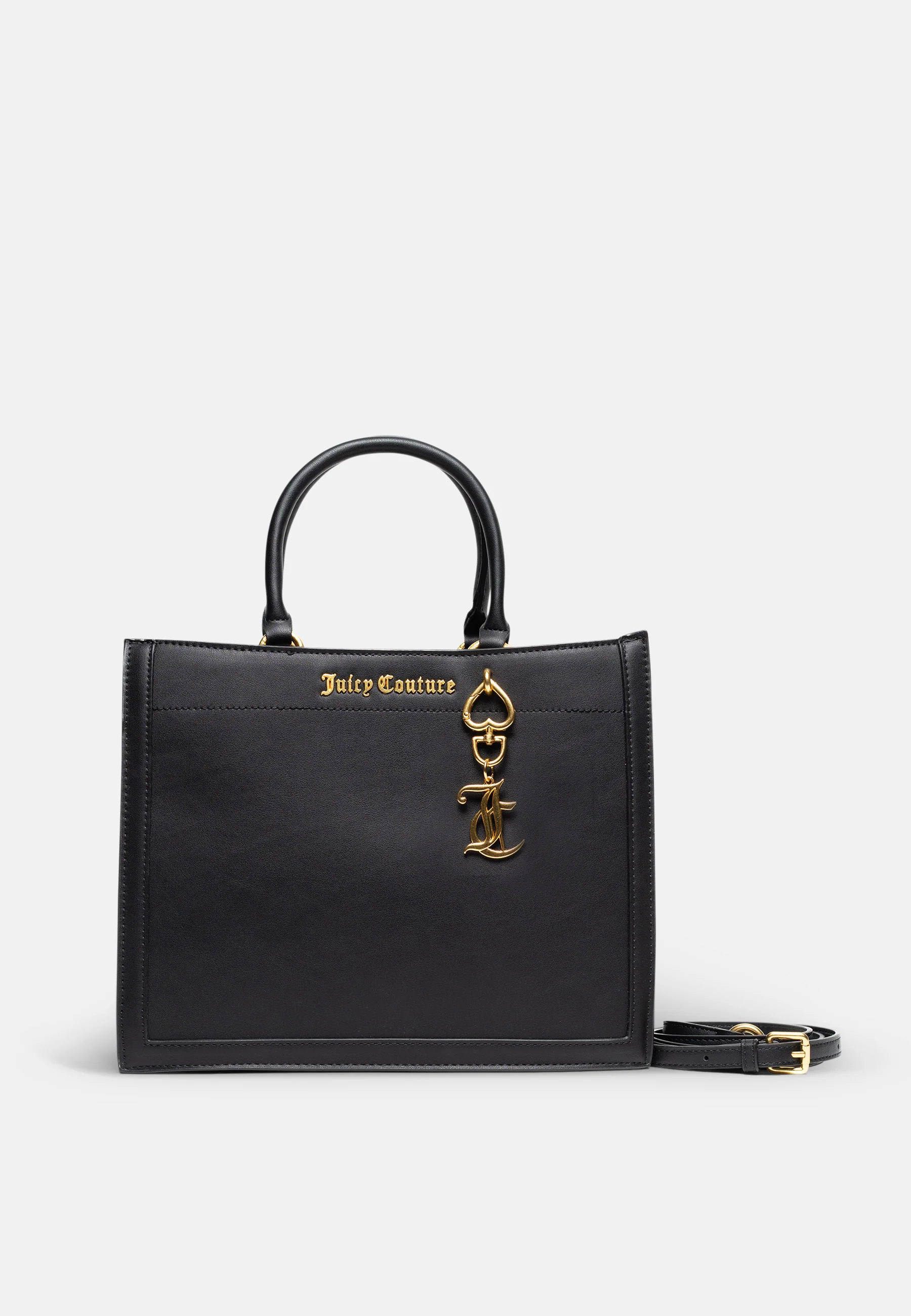 Borsa a mano Lily Nero in ecopelle