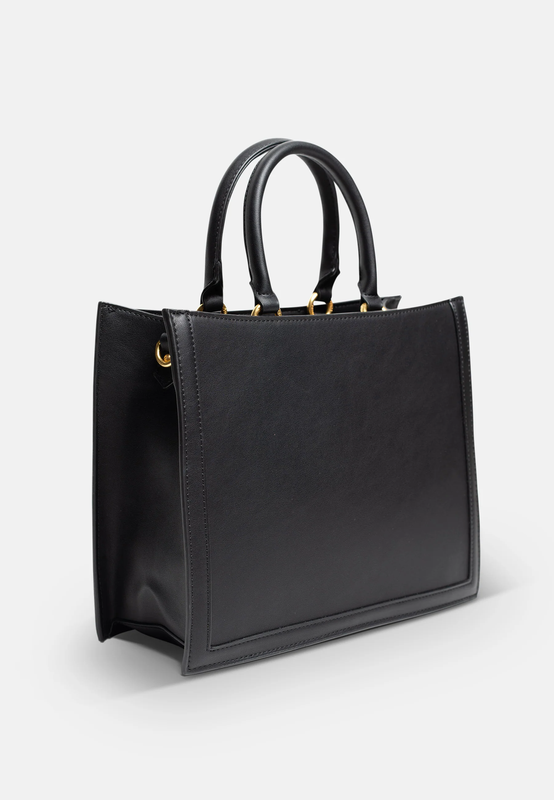 Borsa a mano Lily Nero in ecopelle - Image 2