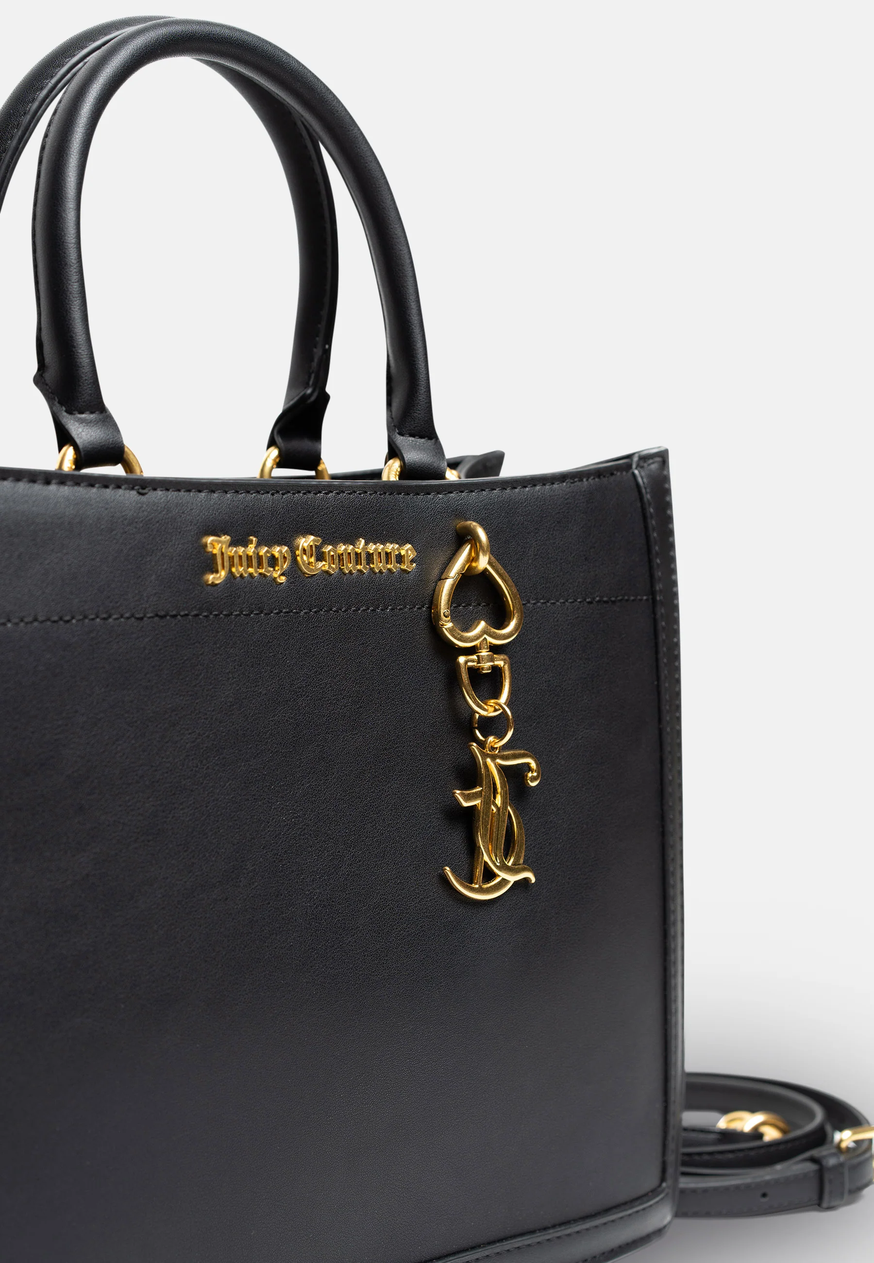 Borsa a mano Lily Nero in ecopelle - Image 3