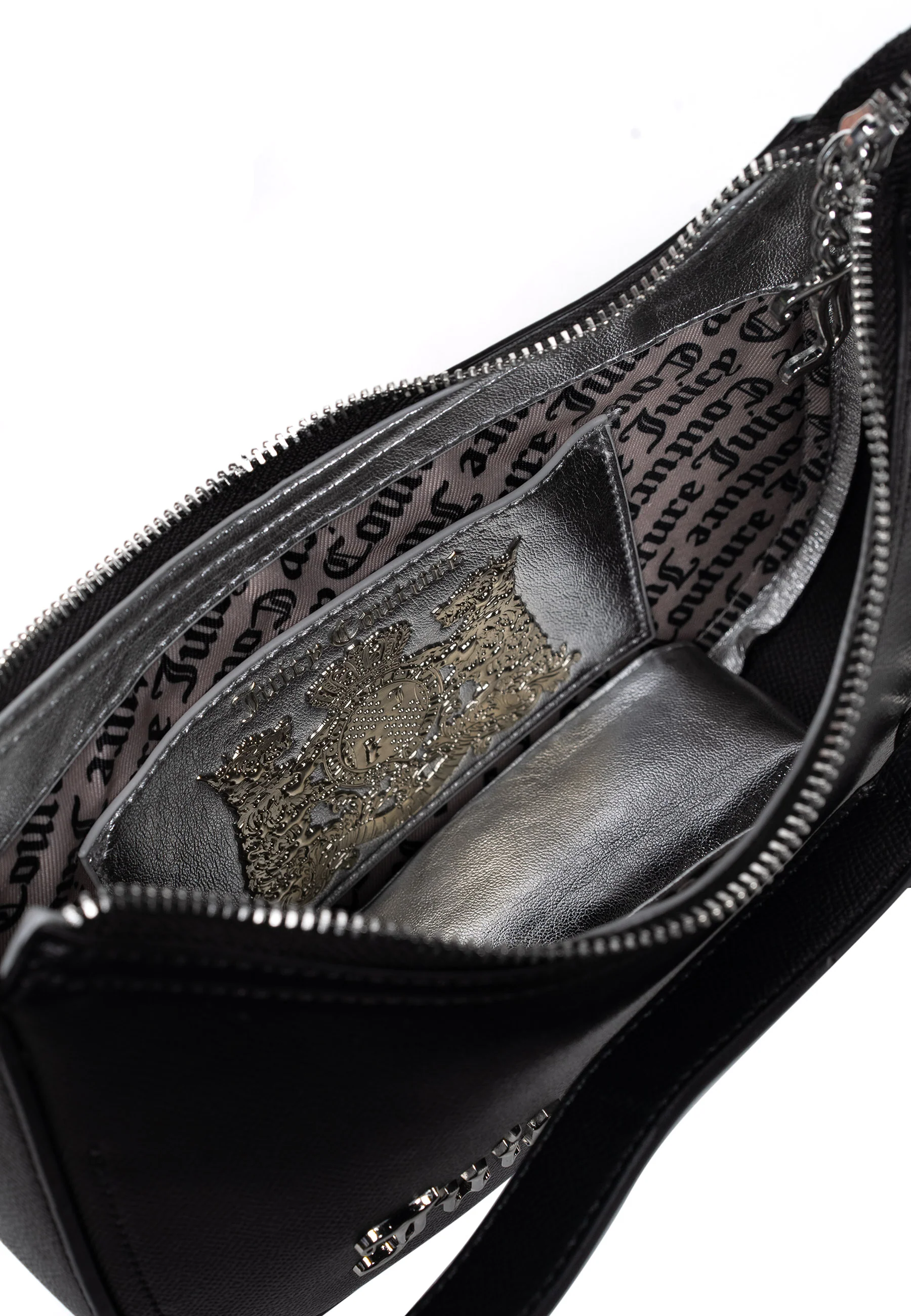 Borsa a spalla Jasmine Nero in ecopelle - Image 3