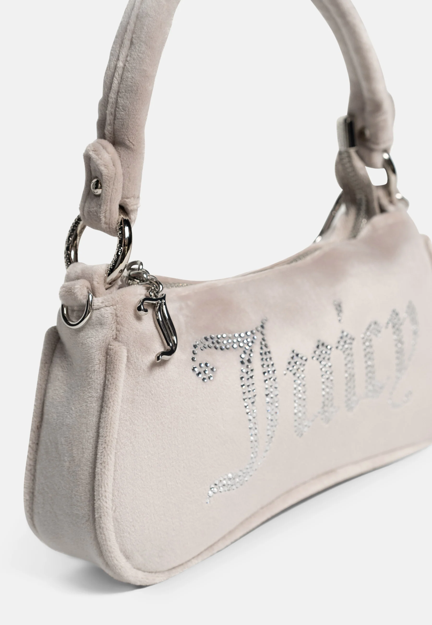 Borsa a spalla Kimberly Tortora in velluto - Image 3