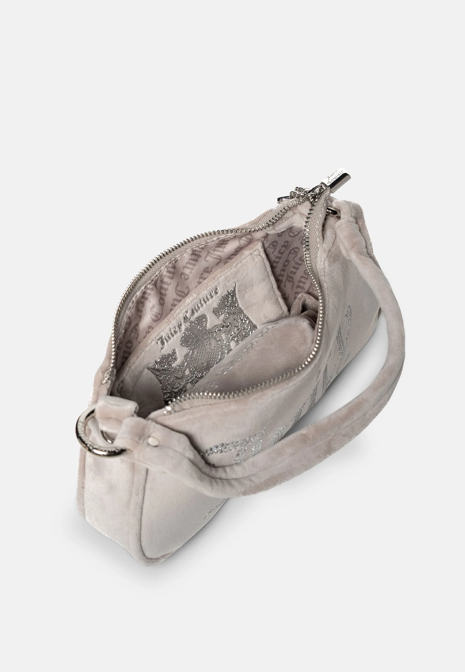 Borsa a spalla Kimberly Tortora in velluto - Image 4
