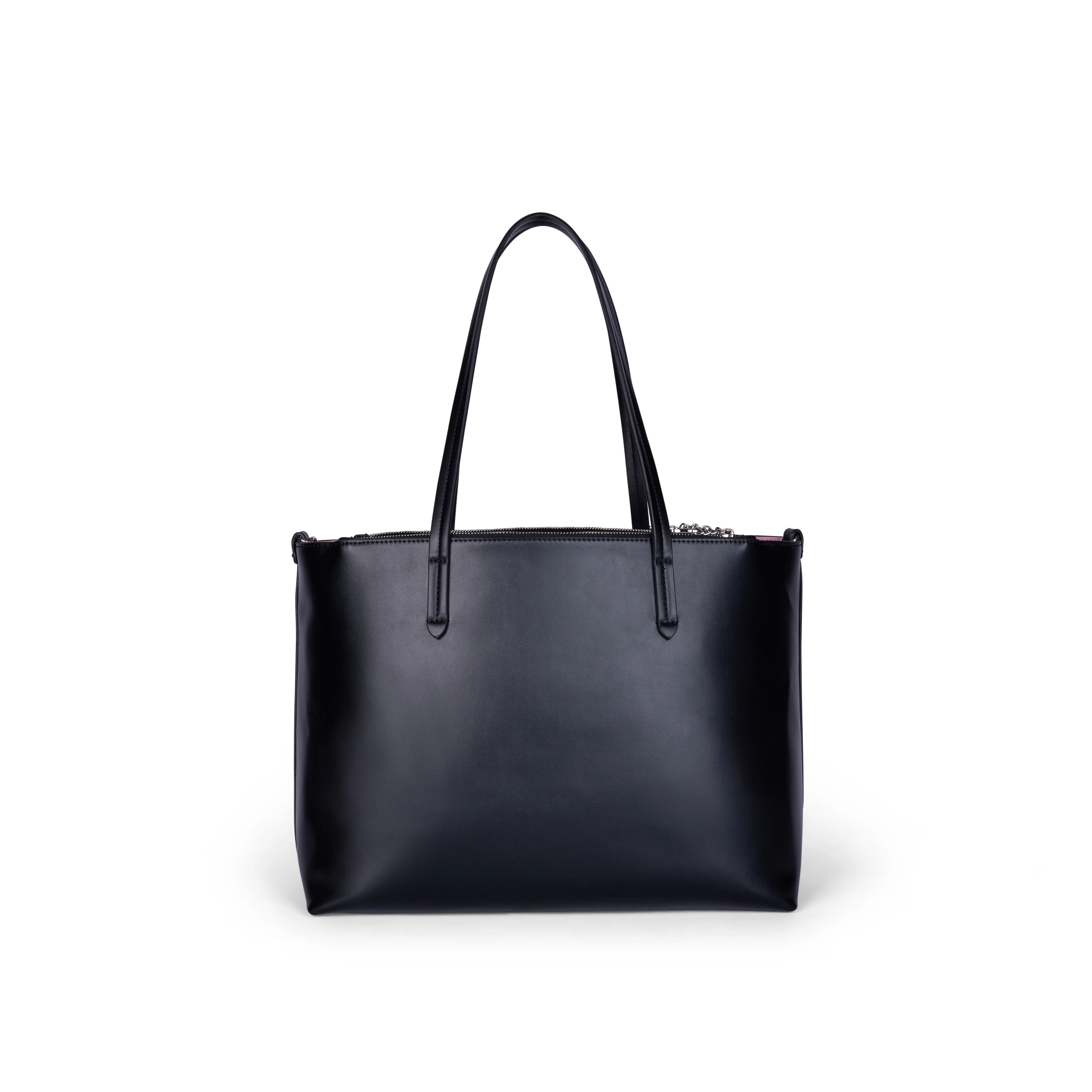 Borsa shopper Lily Nero un ecopelle - Image 2
