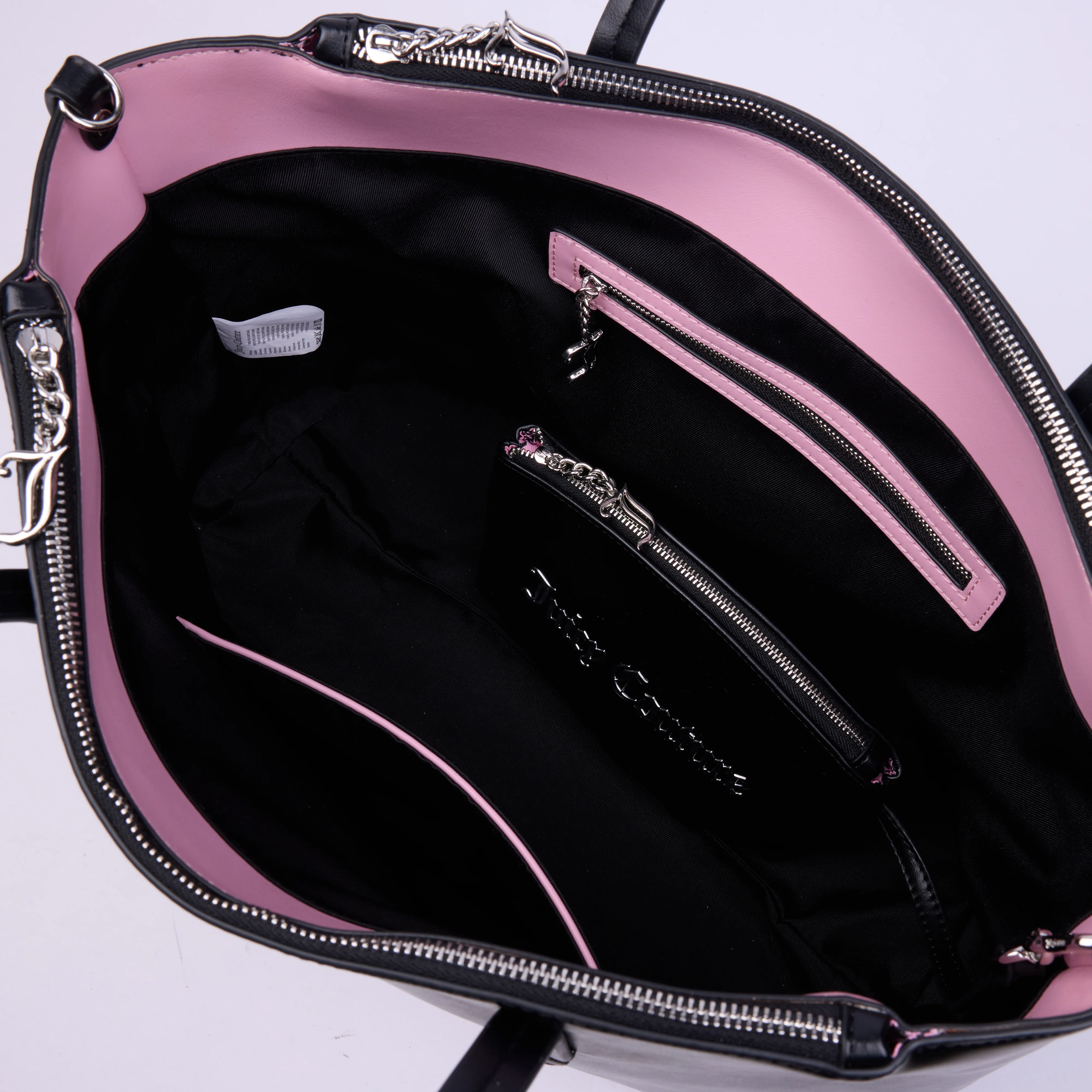 Borsa shopper Lily Nero un ecopelle - Image 3