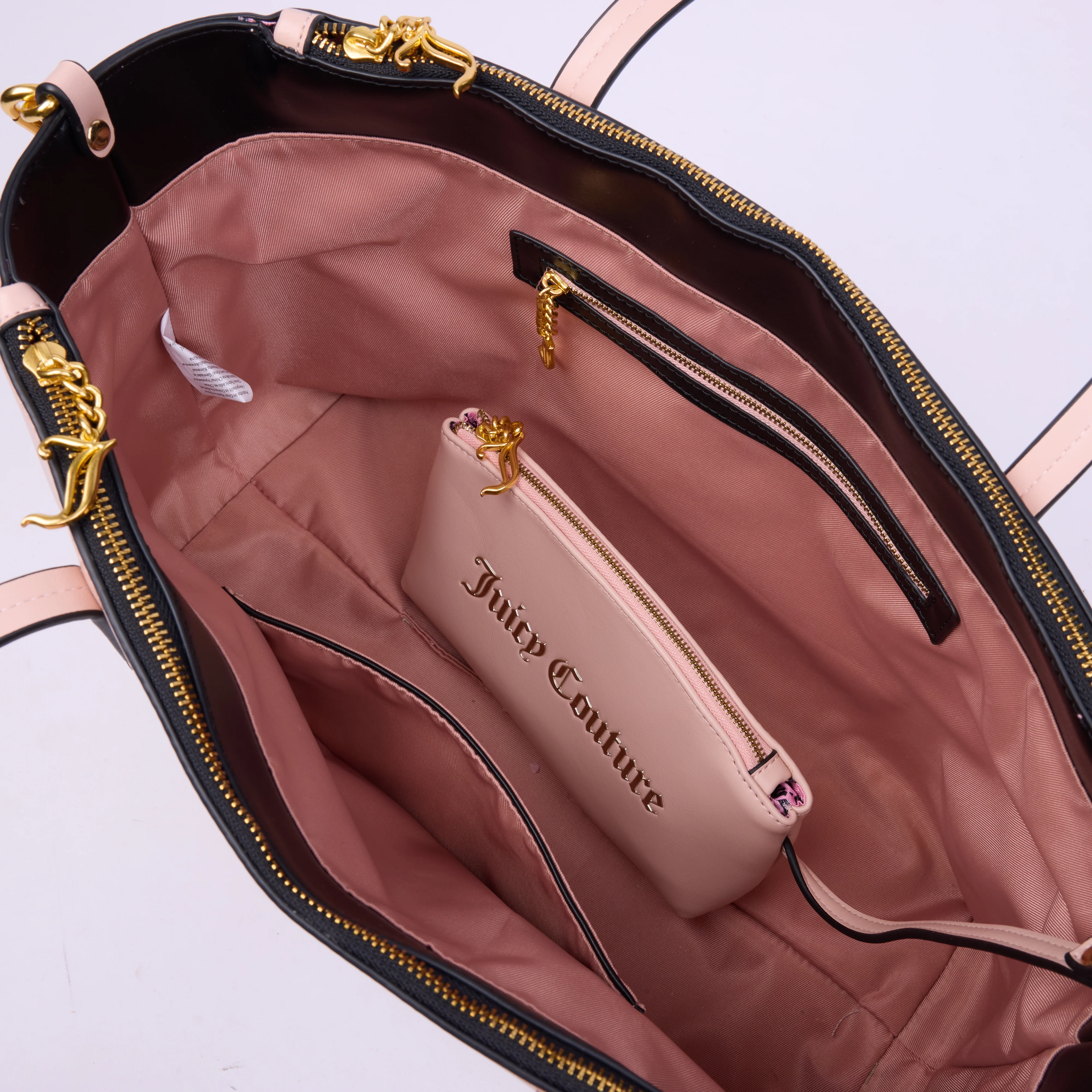 Borsa shopper Lily Rosa Cipria un ecopelle - Image 3