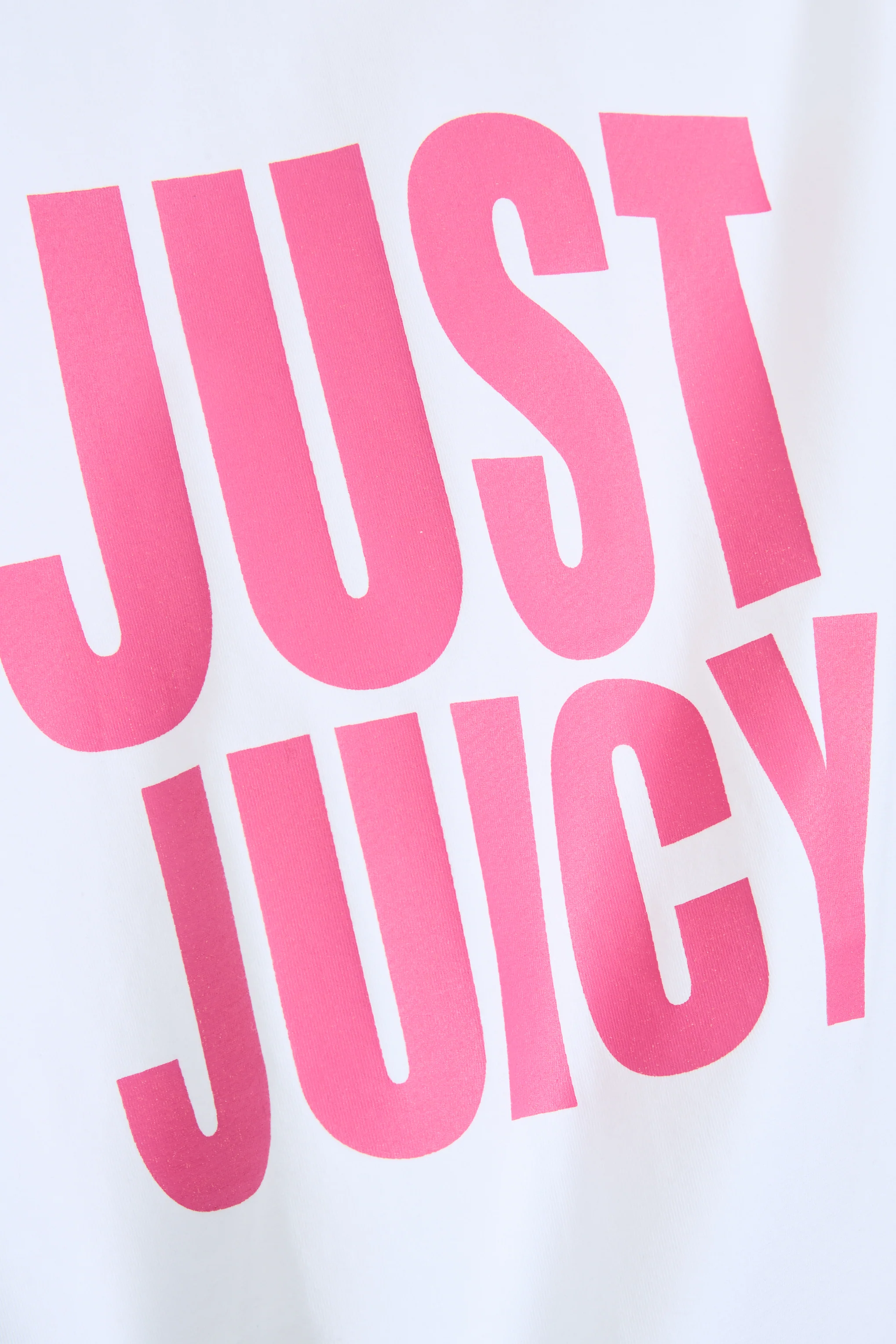 Canotta Juicy in jersey con stampa lettering frontale colore Bianco - Image 3