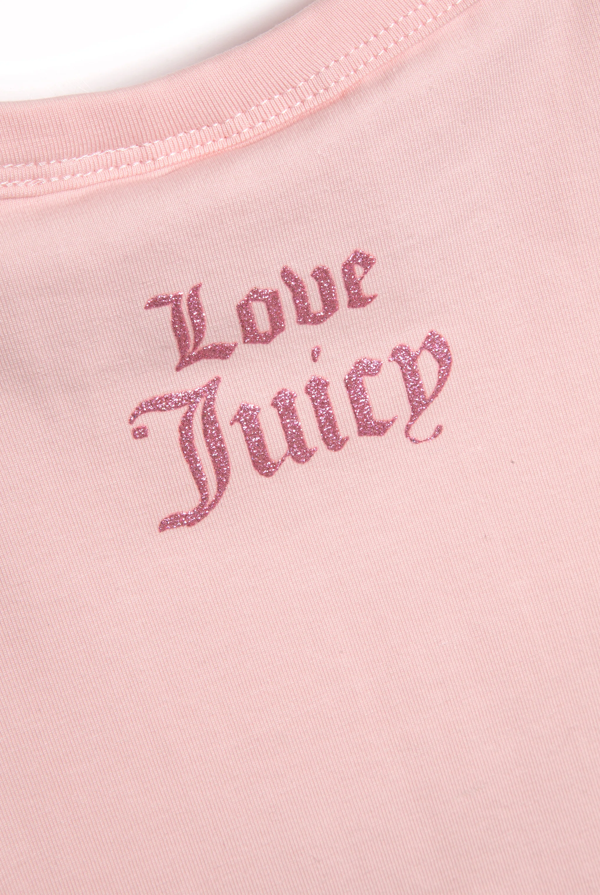 Canotta Juicy in jersey con stampa lettering frontale colore Rosa - Image 5