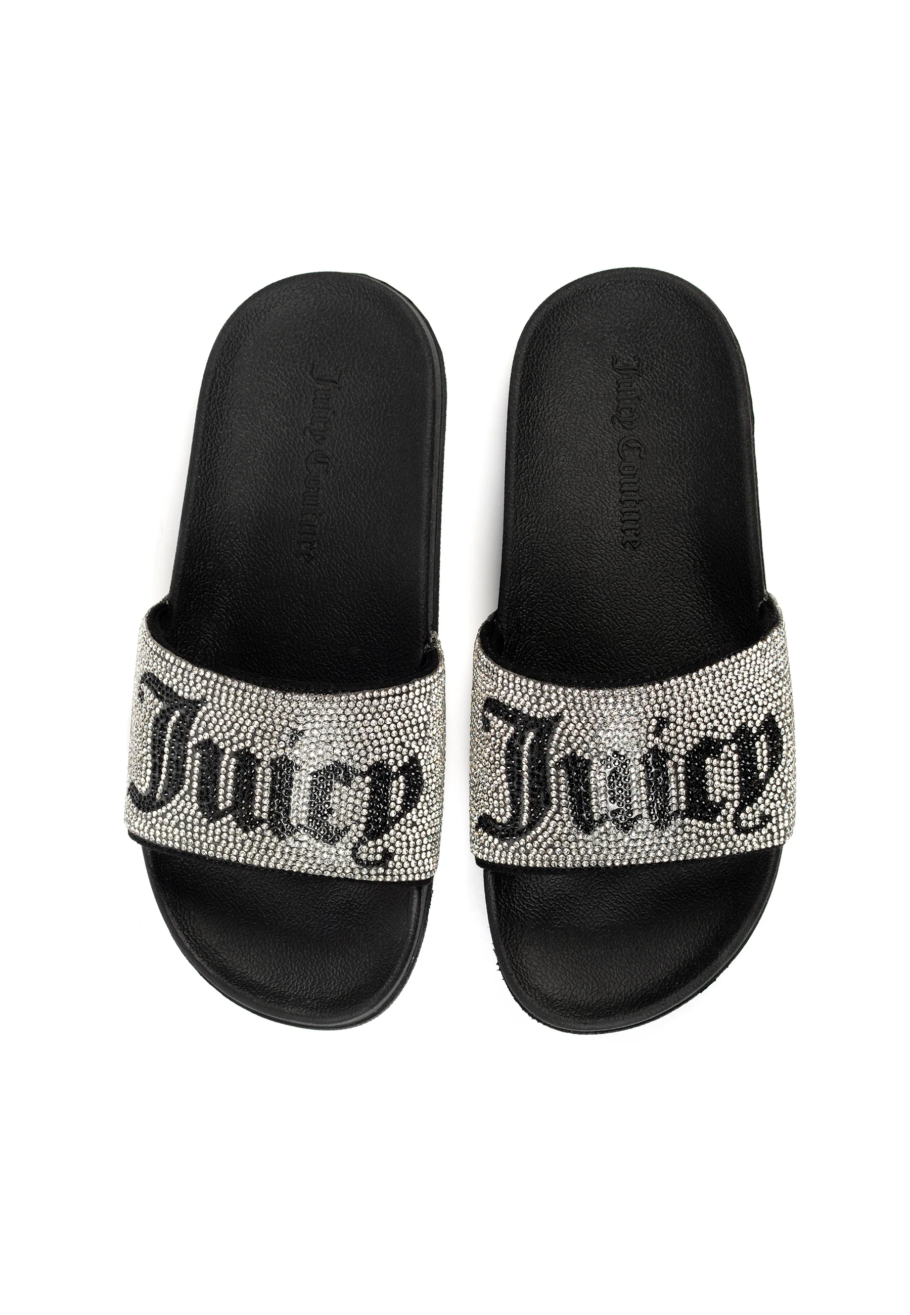 Ciabatta Donna Nera con strass - Image 3