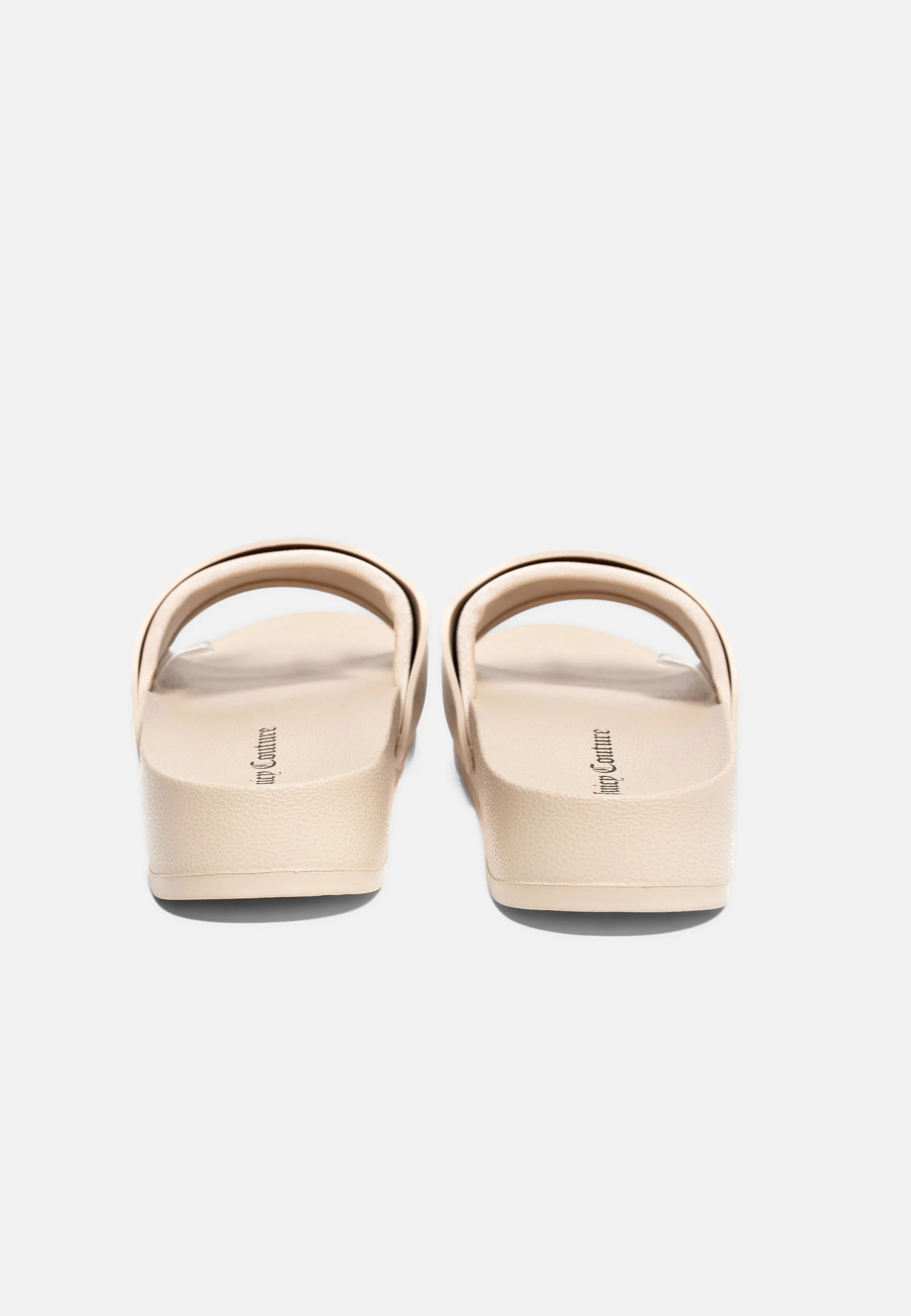 Ciabatta platform Breanna Beige sabbia con logo in rilievo - Image 4