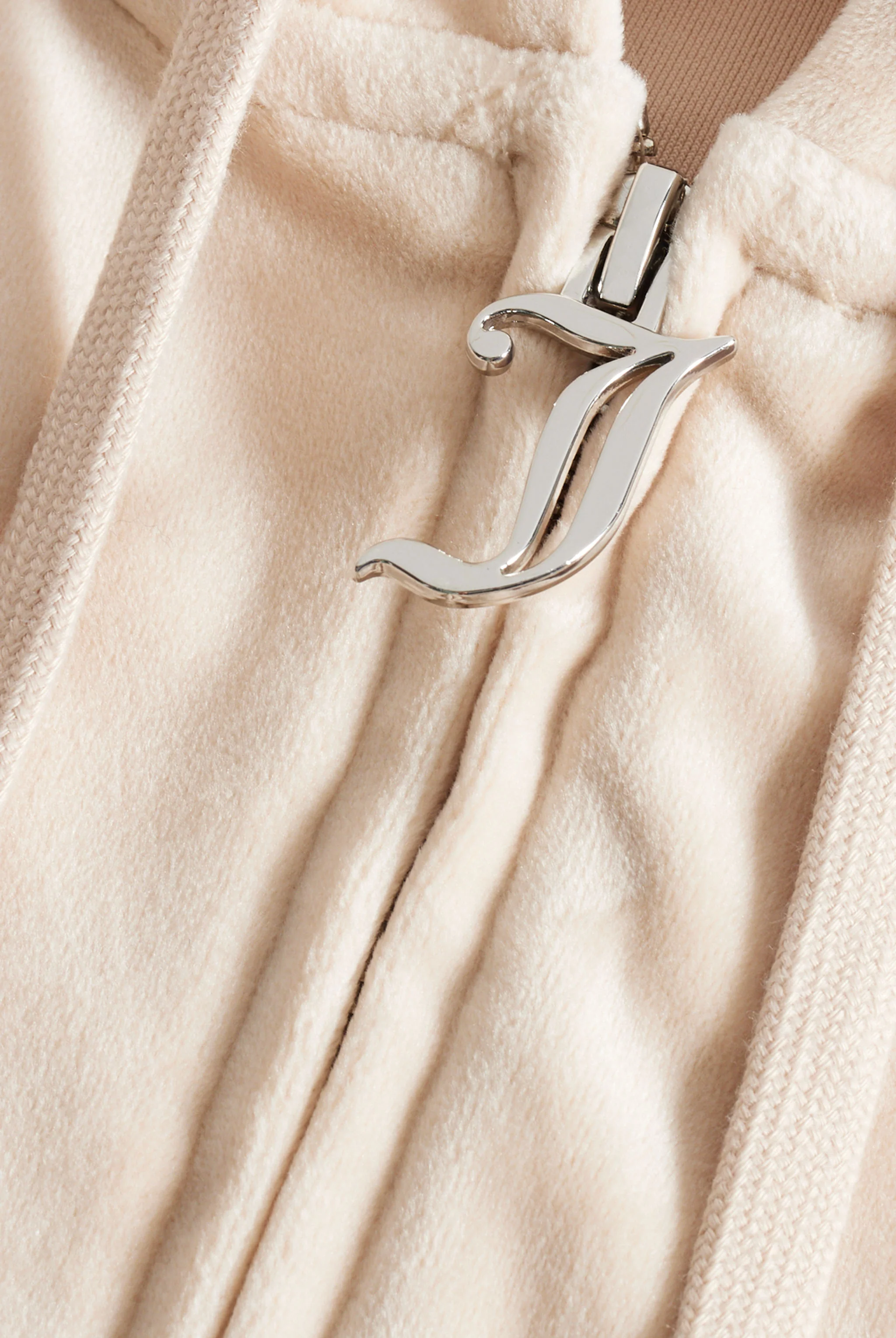 Felpa Madison Beige sabbia con logo strass - Image 5