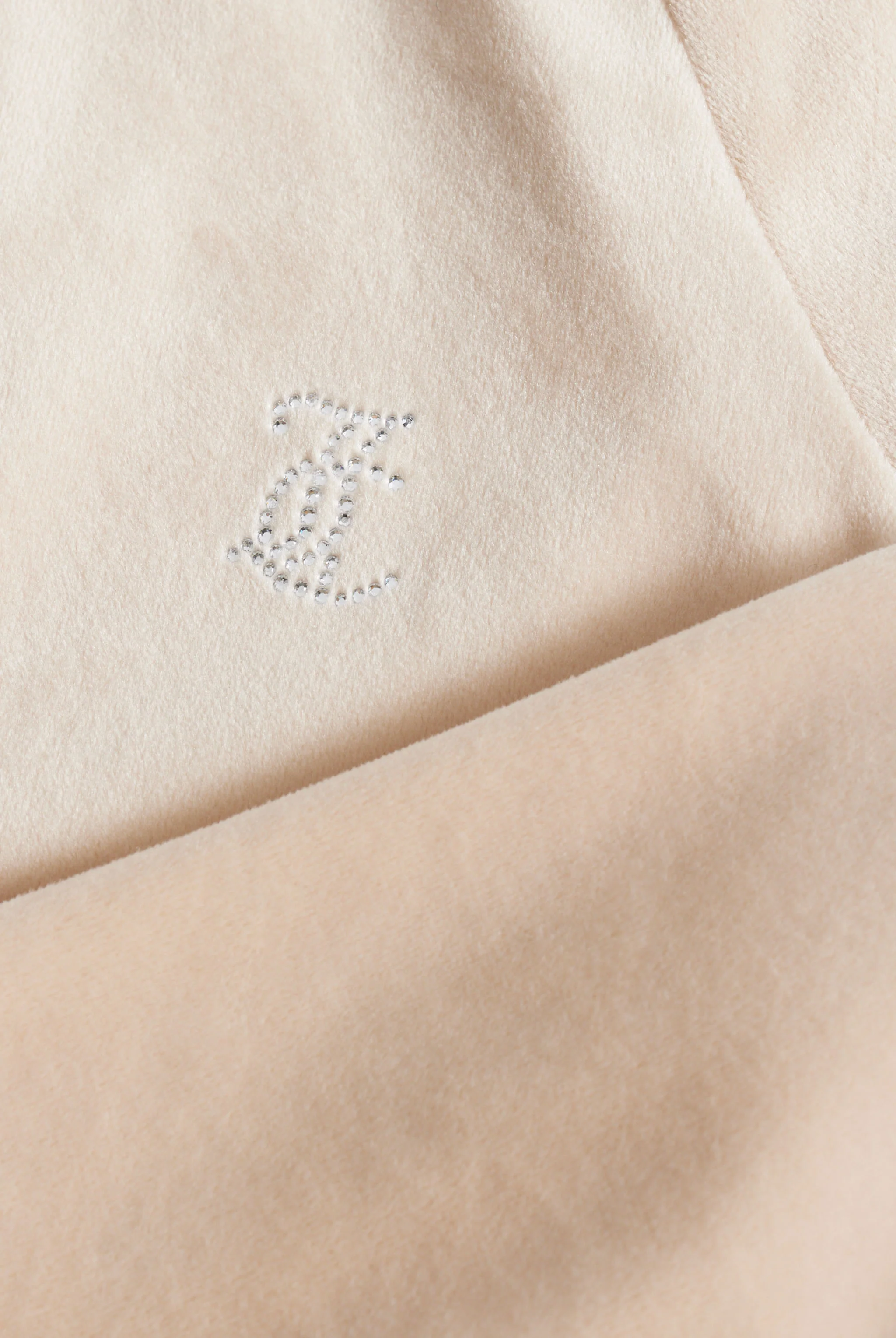 Felpa Madison Beige sabbia con logo strass - Image 6