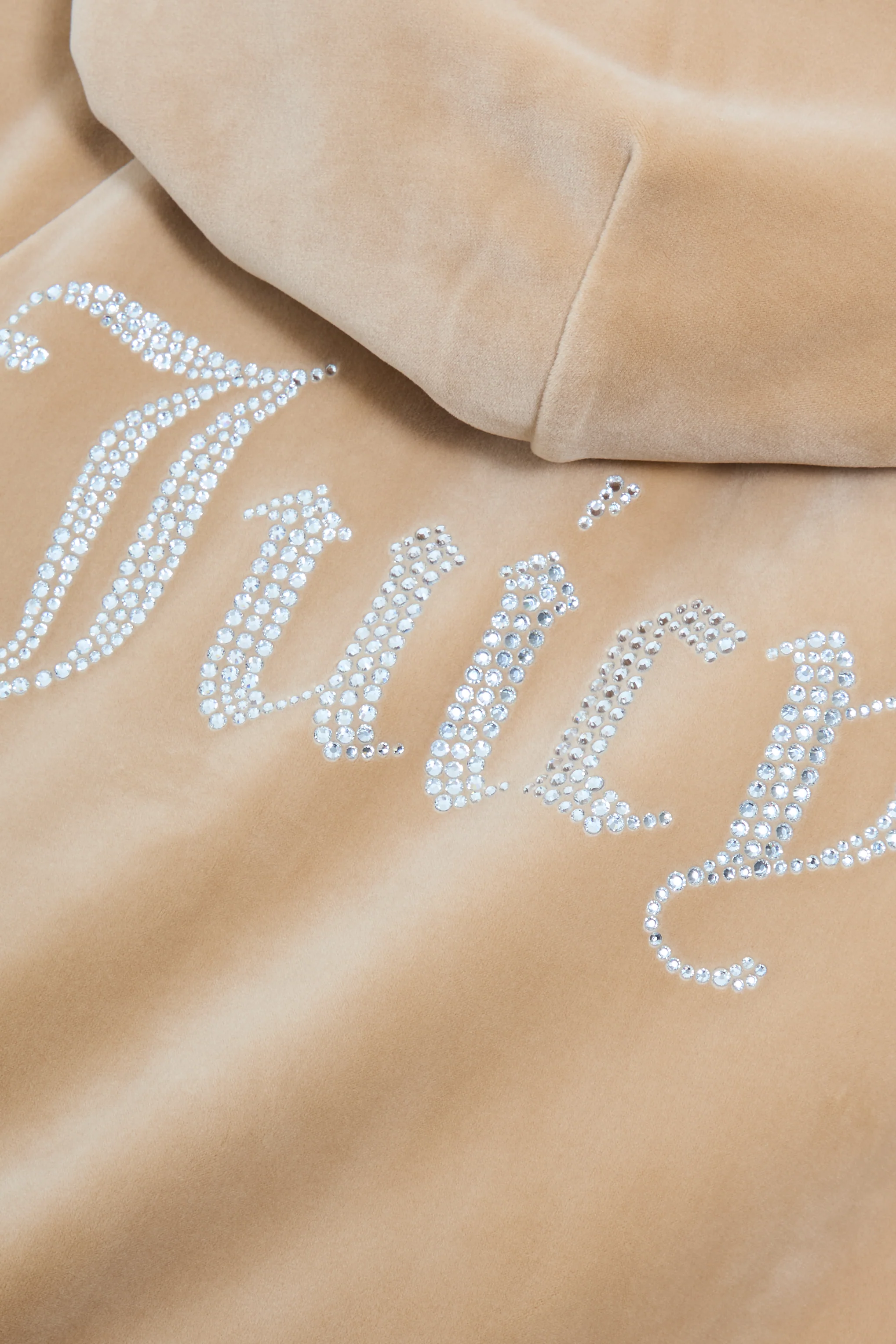 Felpa Madison Caramello dorato con logo strass - Image 5
