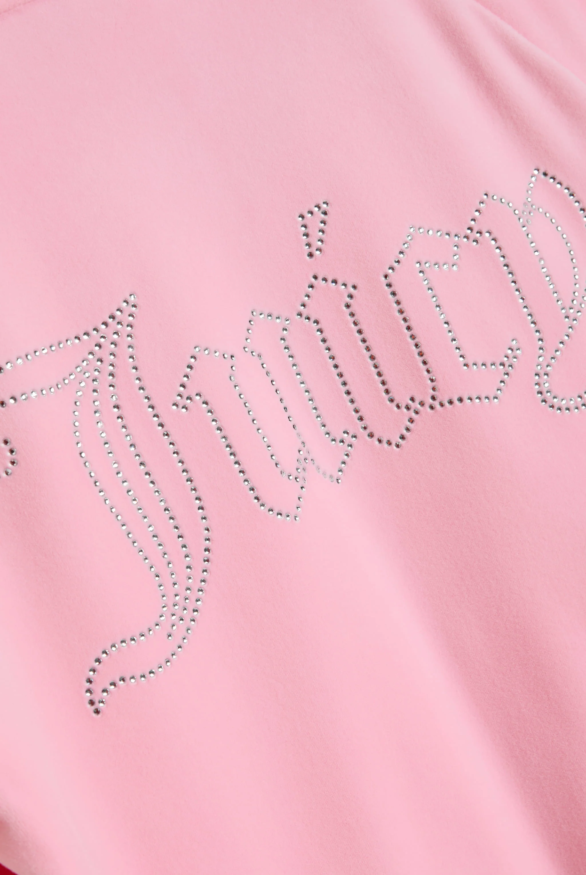 Felpa Madison in velluto con logo Juicy in strass colore Rosa - Image 7