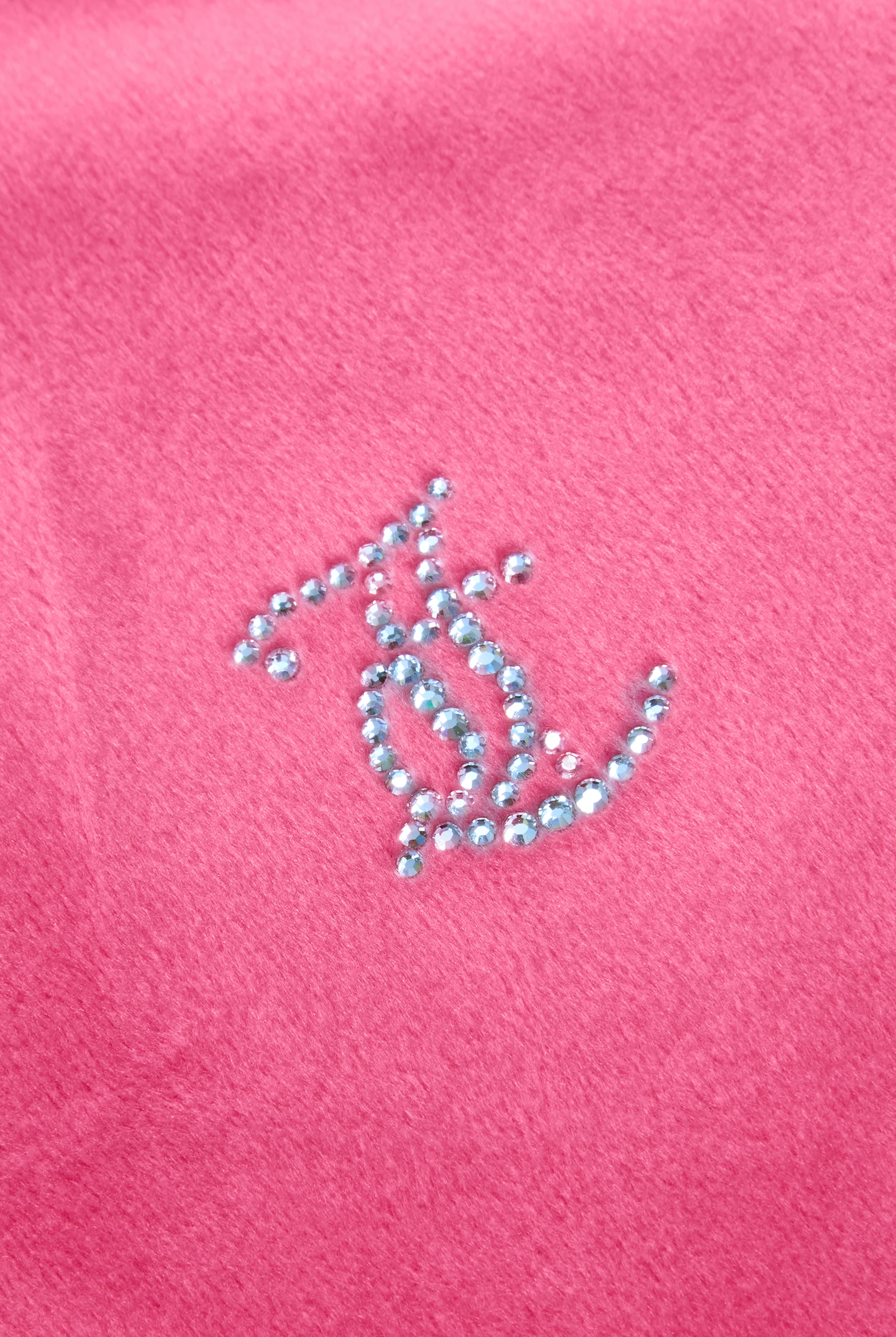 Felpa Madison Rosa lampone con logo strass - Image 6