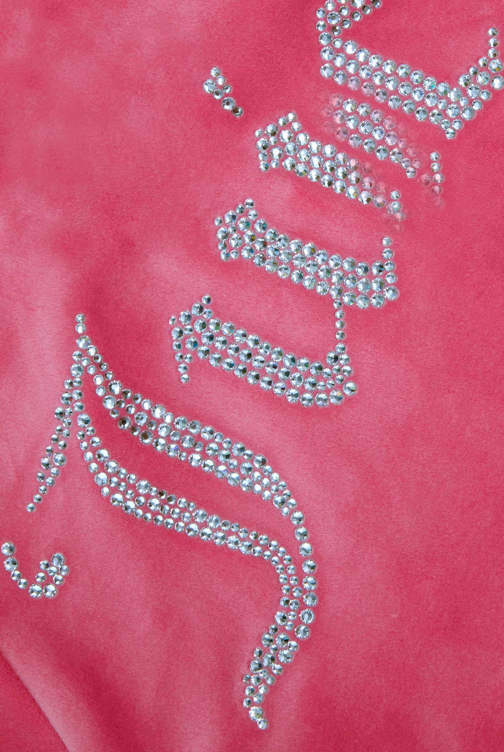 Felpa Madison Rosa lampone con logo strass - Image 7