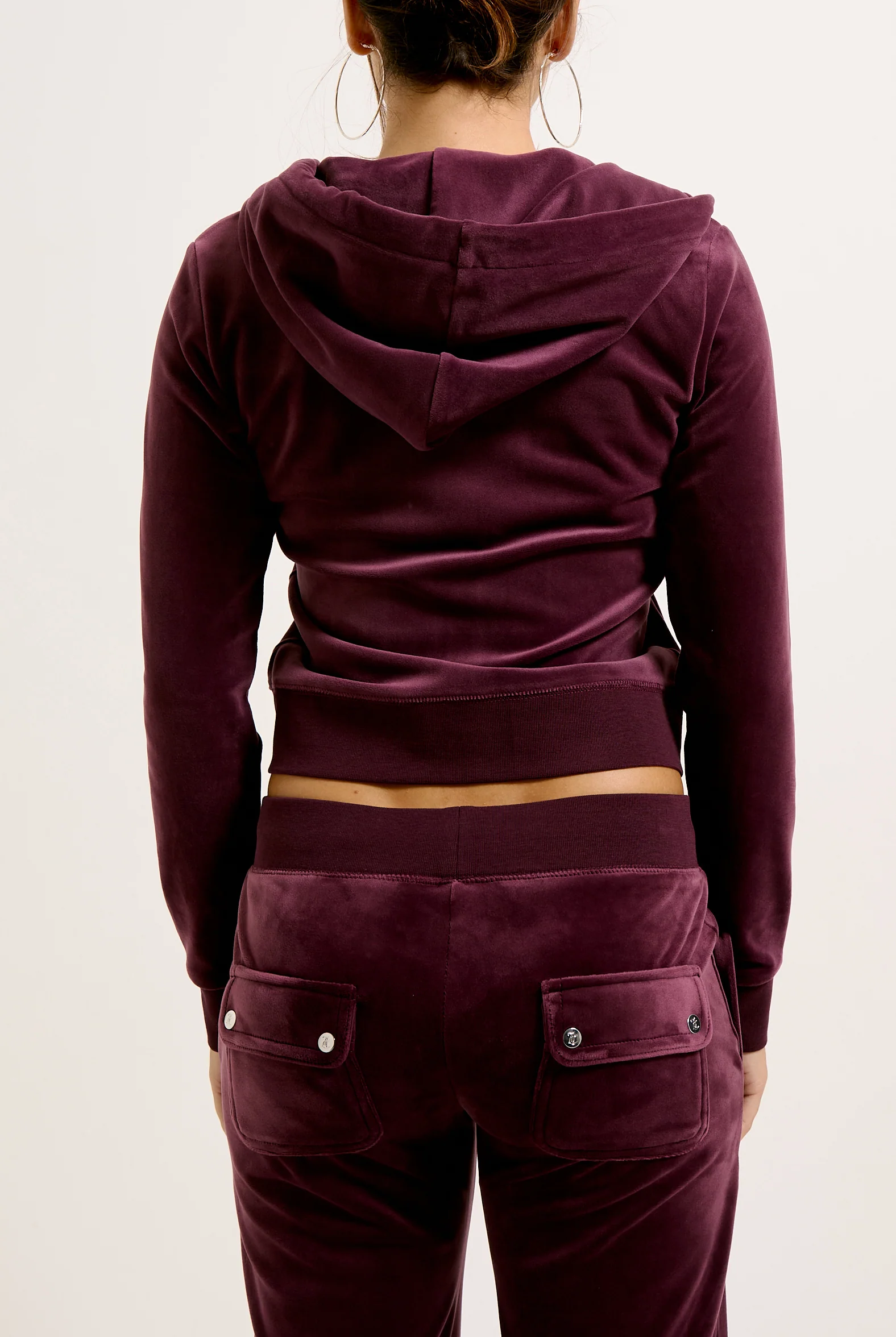 Felpa Robertson con ricamo JC Bordeaux - Image 4