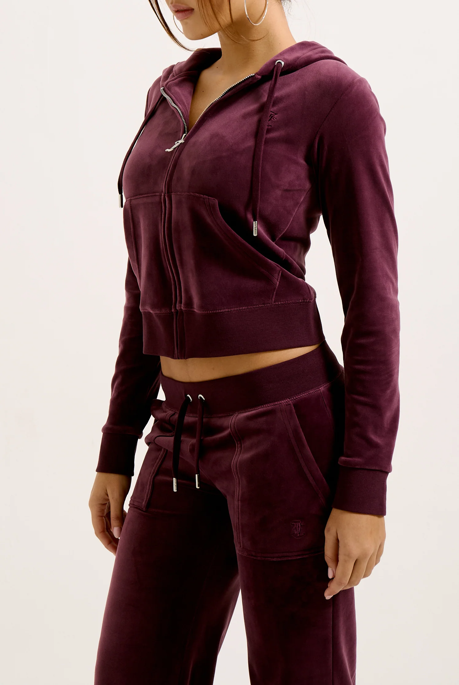 Felpa Robertson con ricamo JC Bordeaux - Image 5