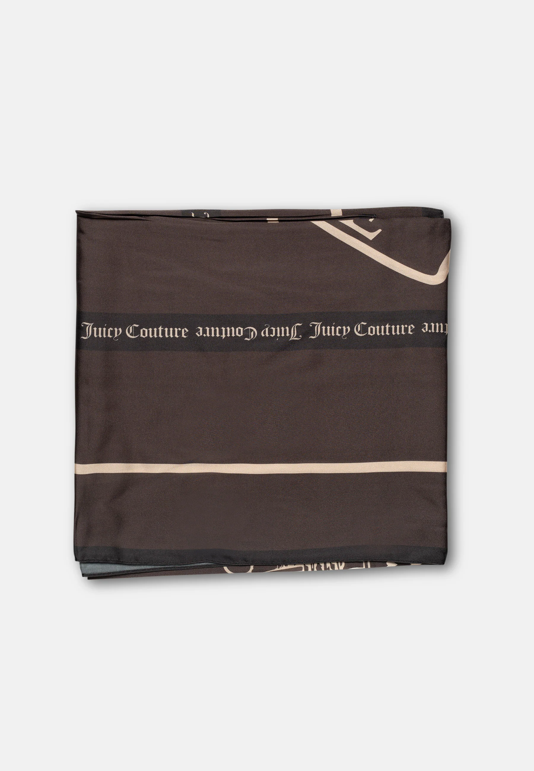 Foulard Dog Crest Marrone 90x90 - Image 3