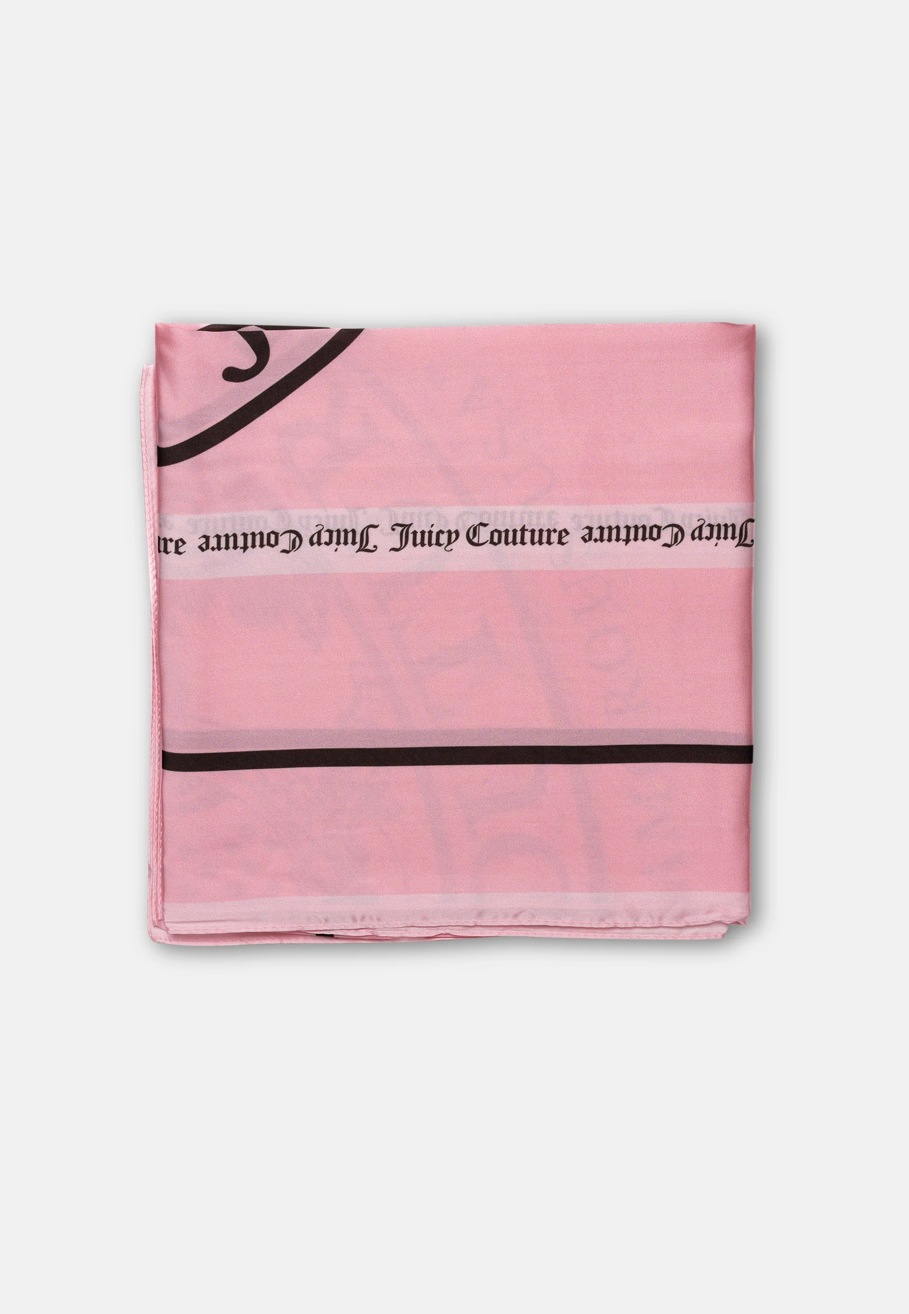 Foulard Dog Crest Rosa 90x90 - Image 3