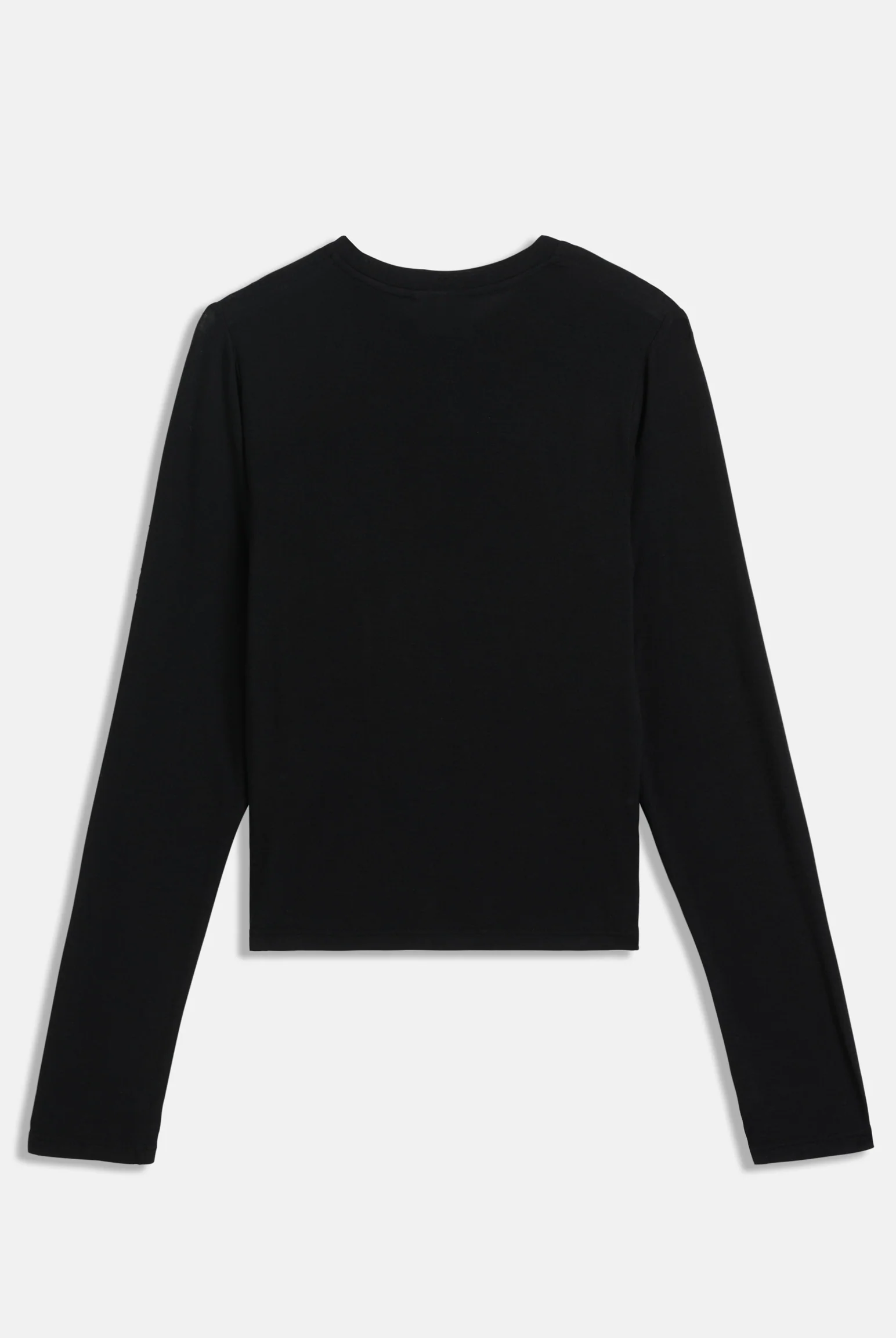 Maglia a maniche lunghe in jersey con logo Juicy  Nero - Image 2