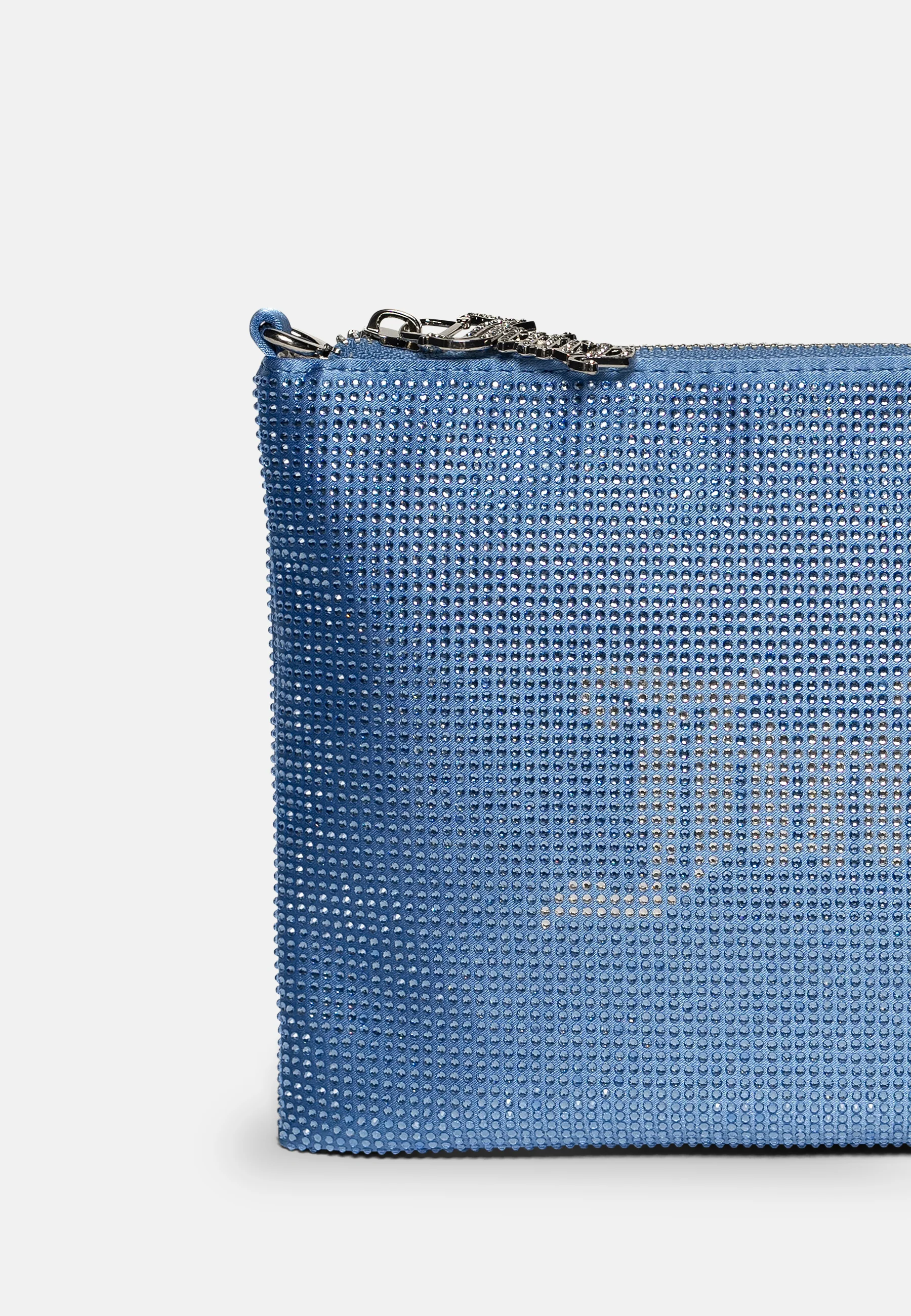 Mini tracolla Mia Blu regata con strass - Image 3