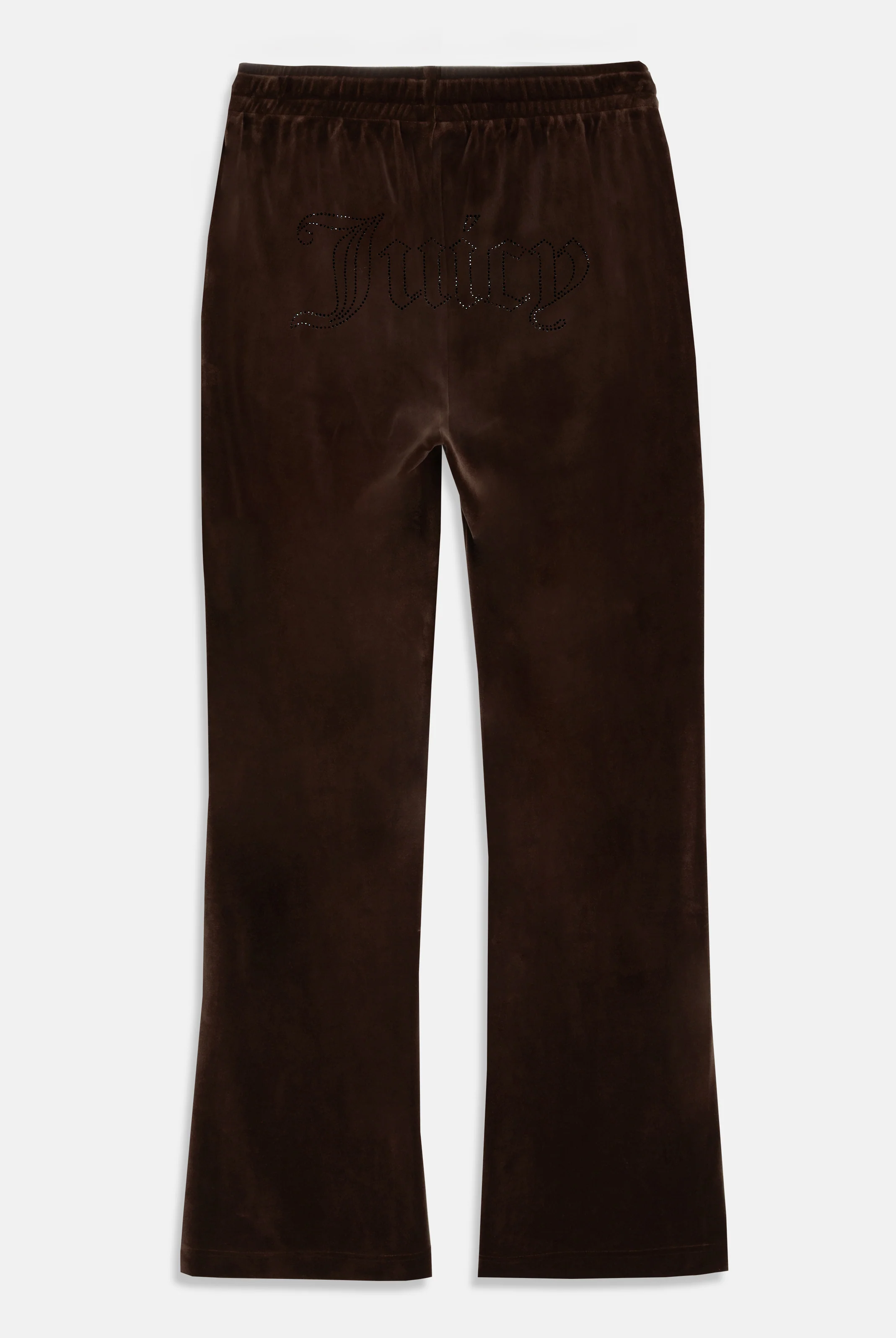 Pantalone Tina Outline a vita media con logo Juicy in diamanti  Marrone - Image 2