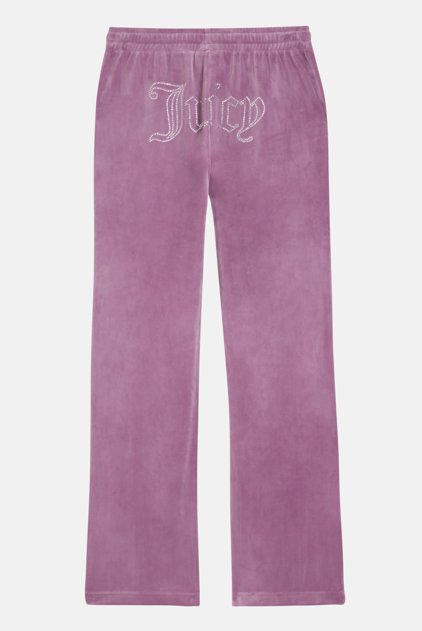 Pantalone Tina Outline a vita media con logo Juicy in diamanti Viola - Image 2
