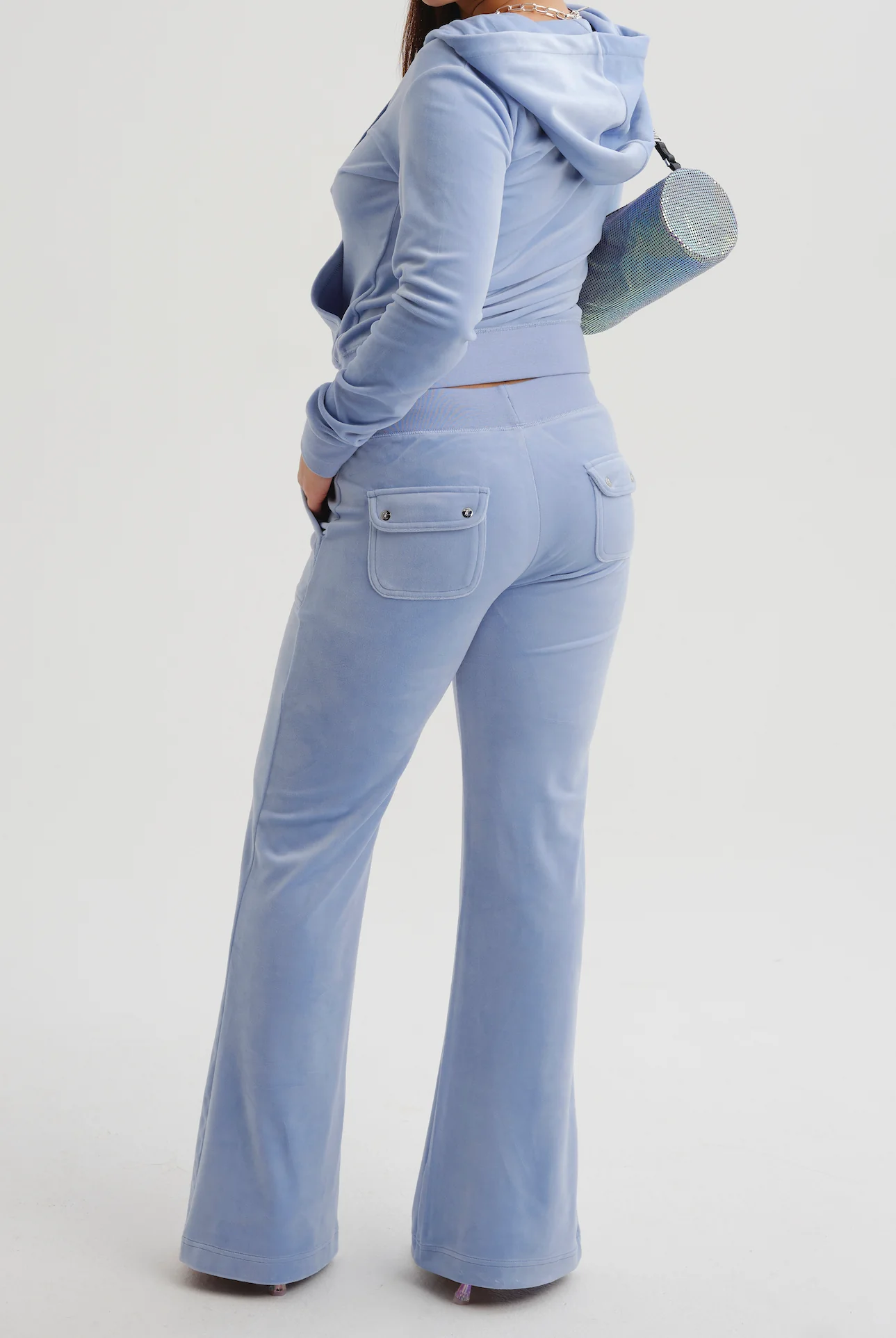 Pantaloni Del Ray Azzurro polvere a gamba dritta - Image 5