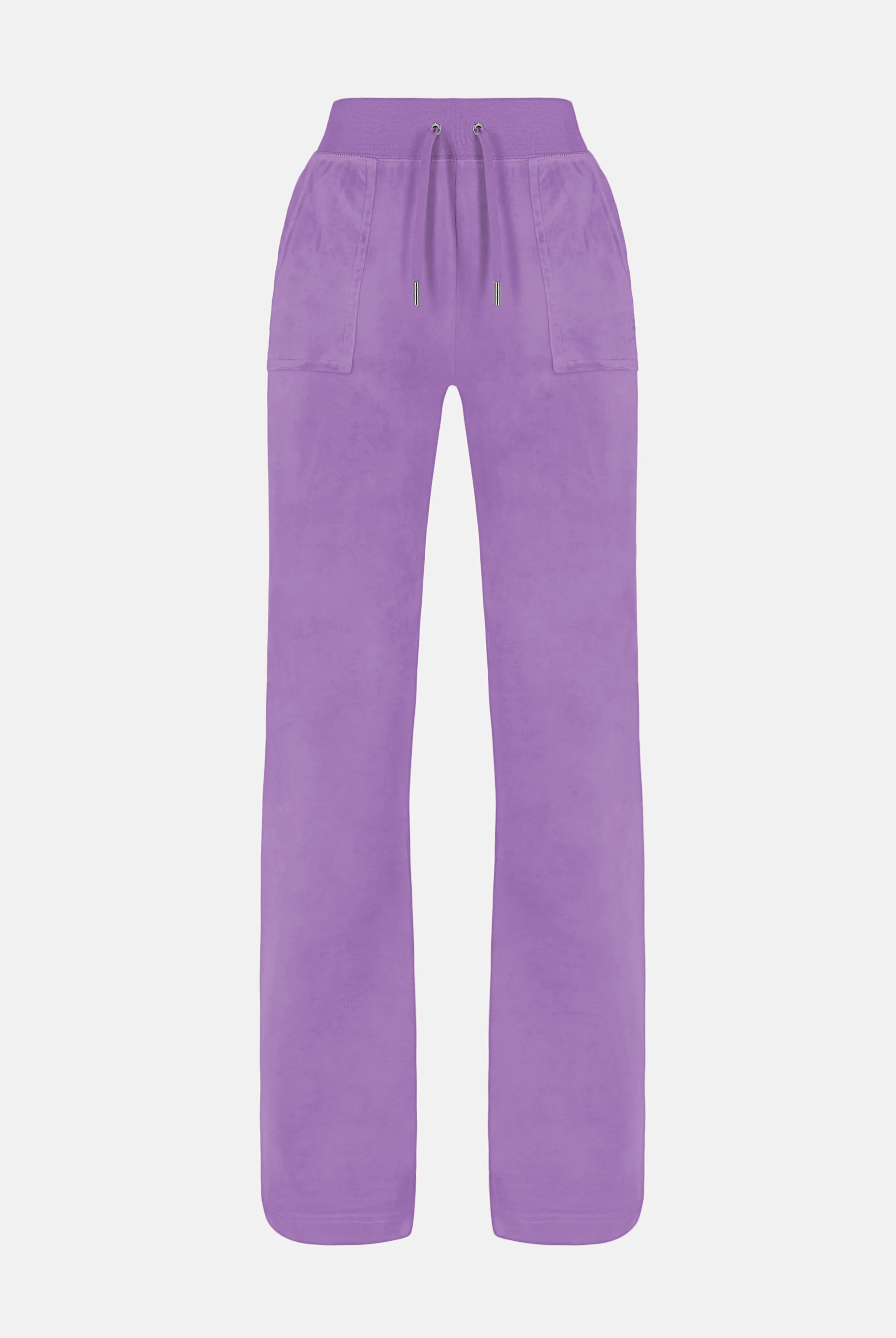 Pantaloni Del Ray Lilla a gamba dritta