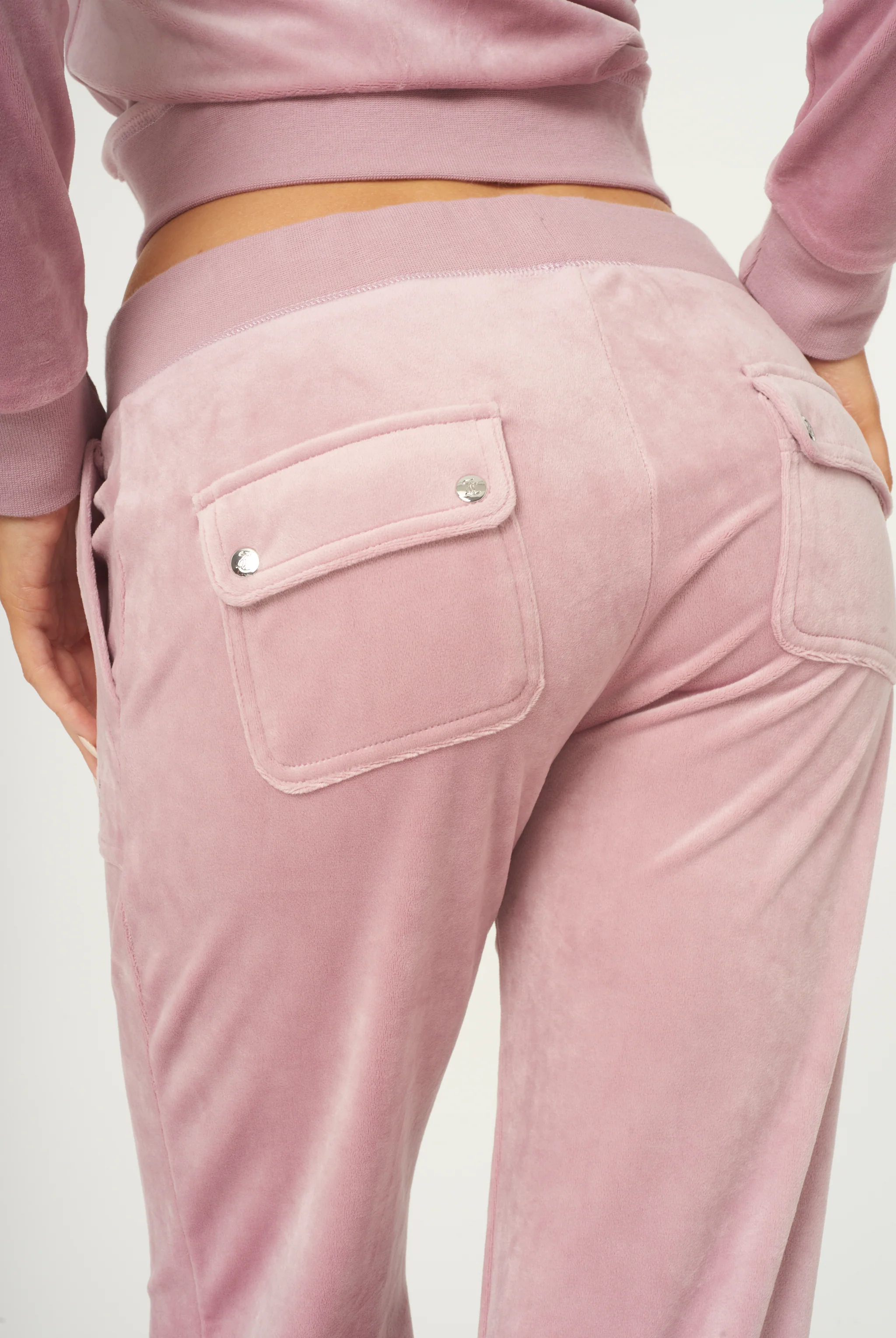 Pantaloni Del Ray Rosa Malva a gamba dritta - Image 6