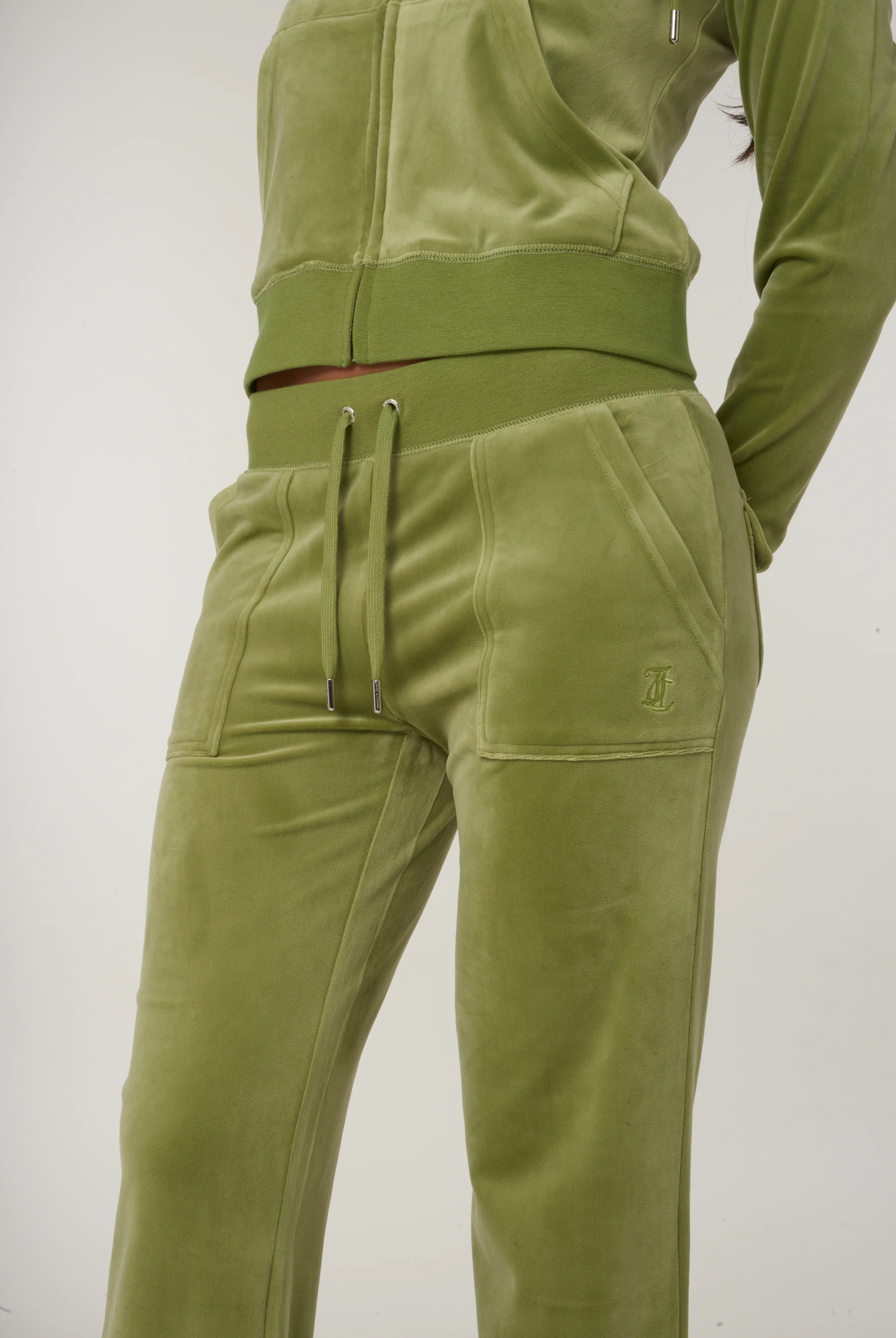 Pantaloni Del Ray Verde salvia a gamba dritta - Image 6