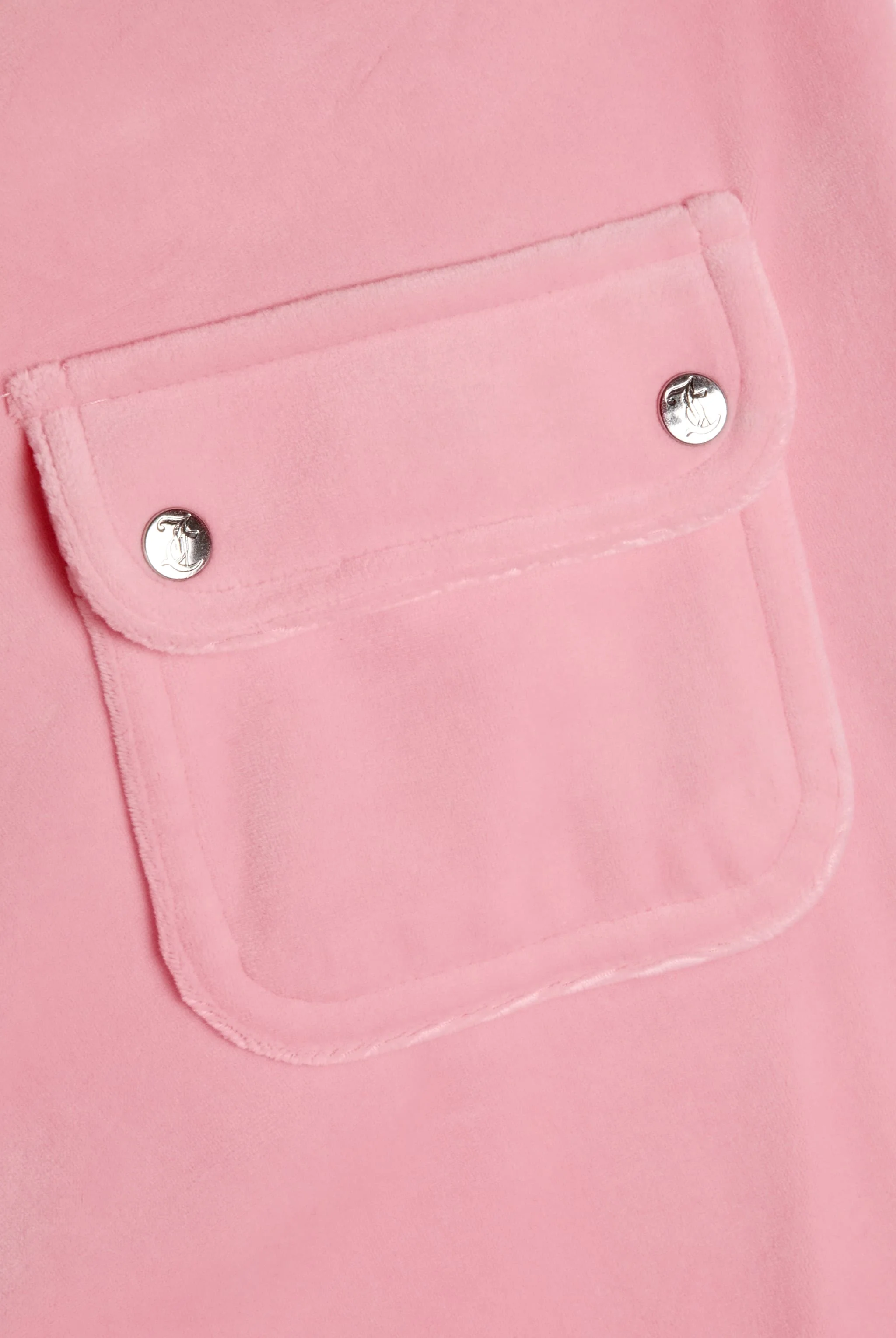 Pantaloni in velluto Del Ray a vita media con tasche colore rosa - Image 9