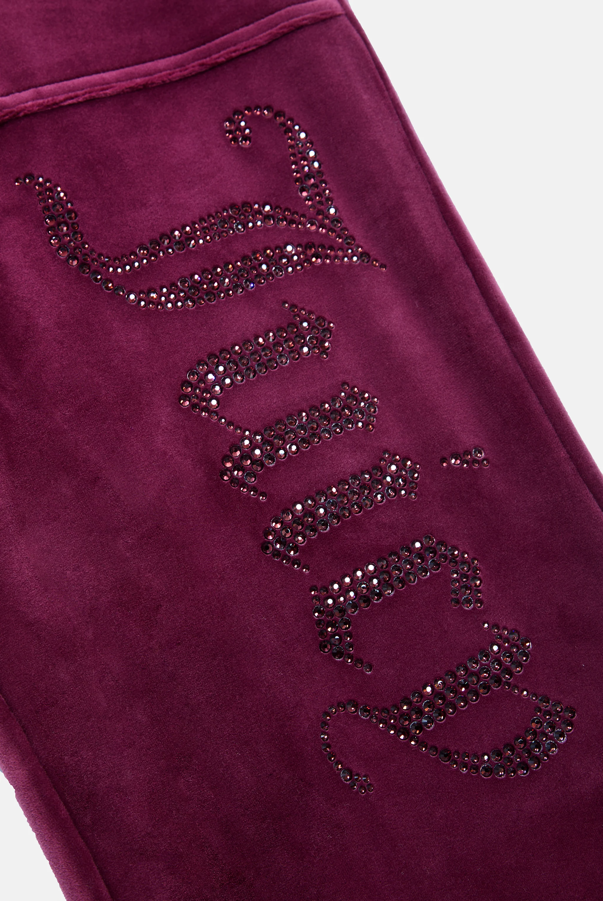 Pantaloni Jewel Bordeaux gamba larga - Image 4