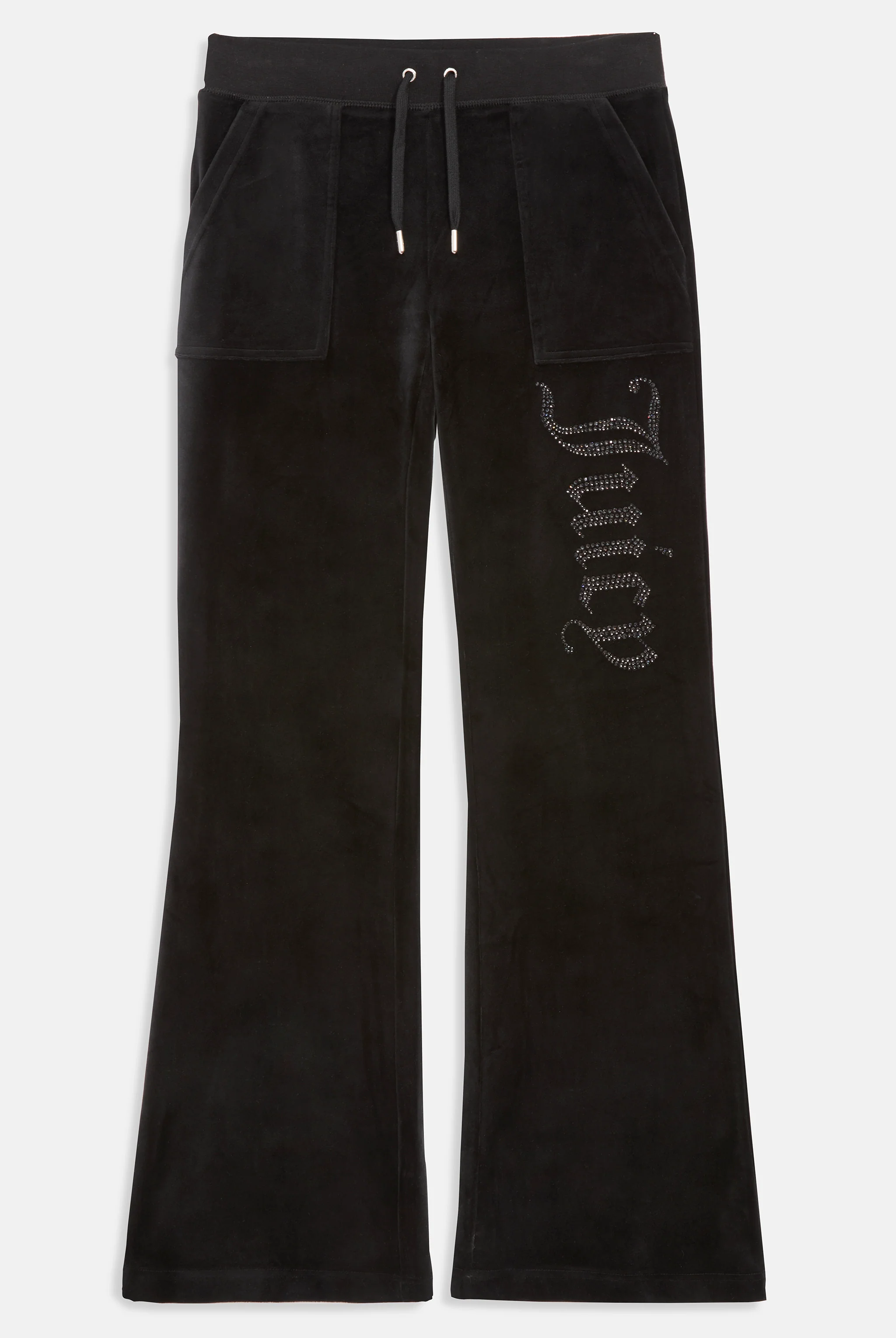 Pantaloni Jewel Nero gamba larga