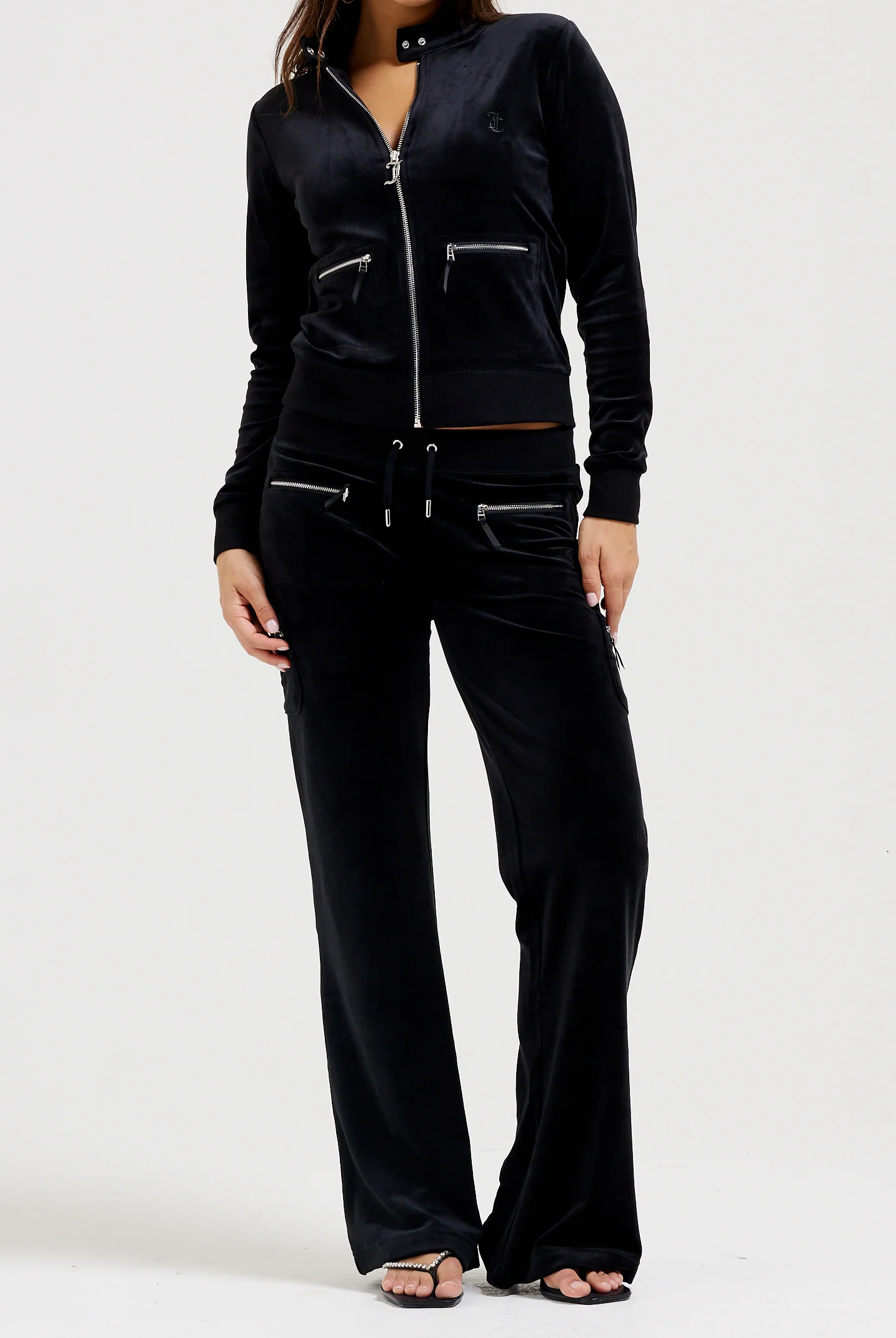 Pantaloni Layla Nero cargo - Image 3