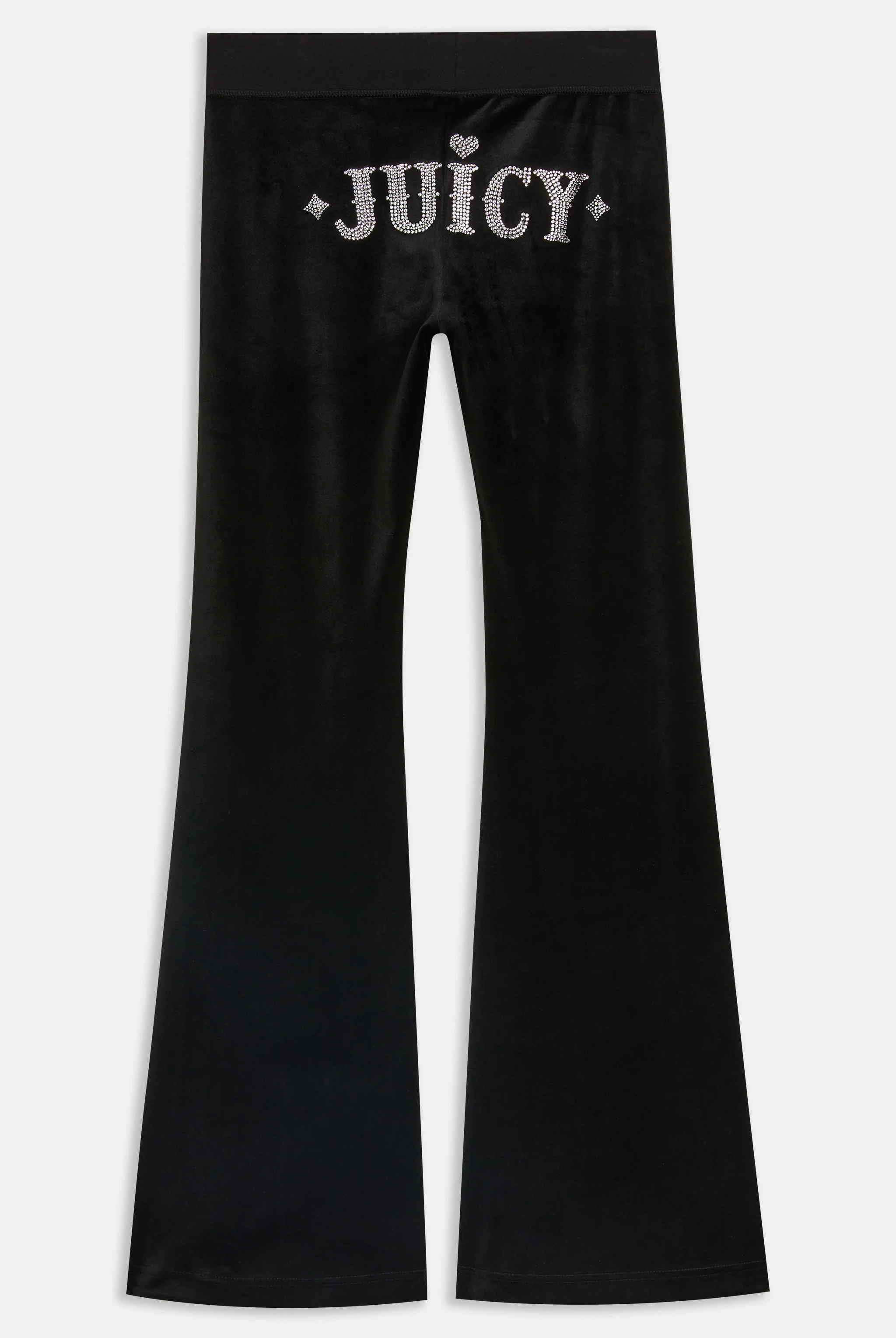 Pantaloni Rodeo Nera wide leg con logo strass - Image 2
