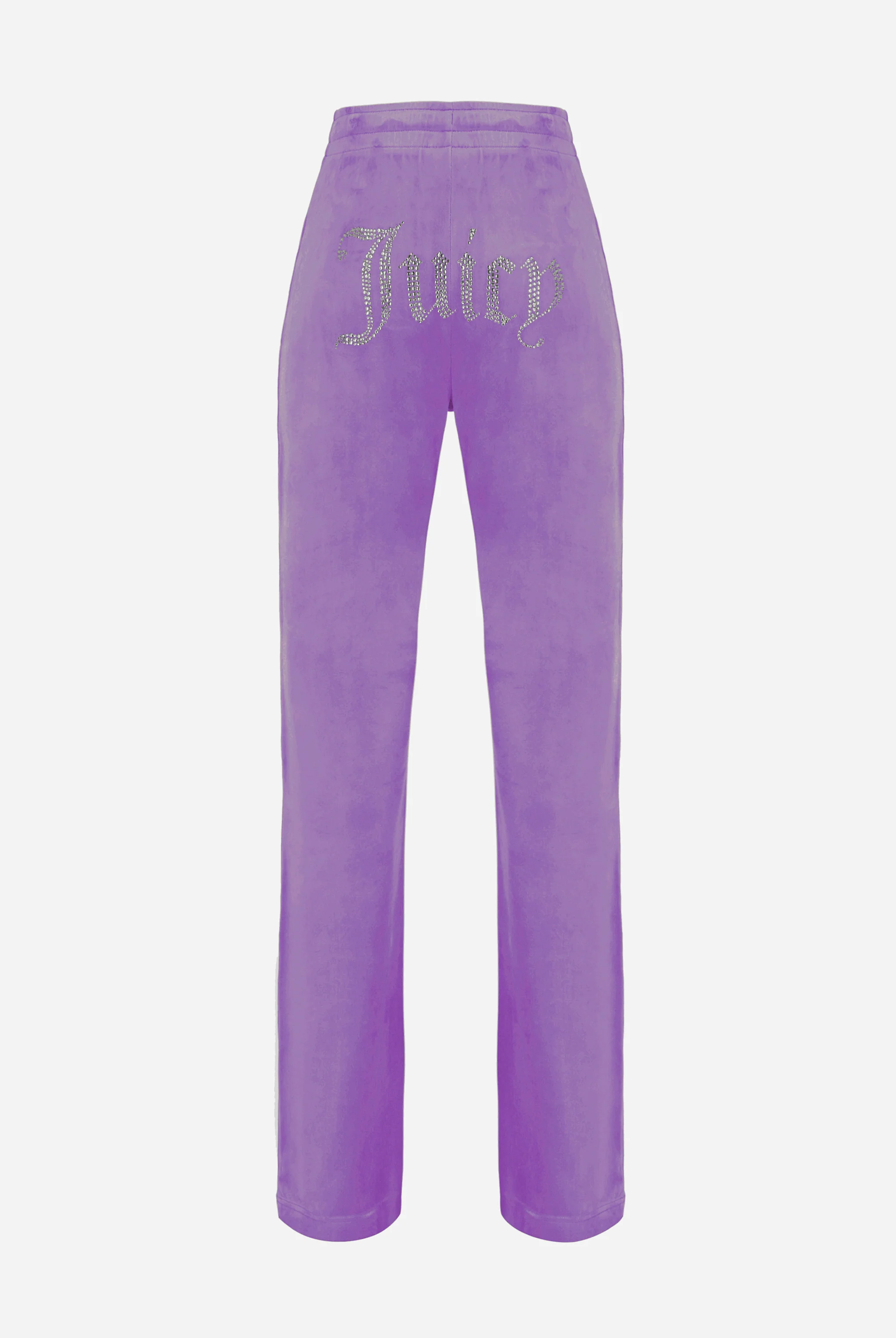 Pantaloni Tina Lilla con maxi logo strass - Image 2