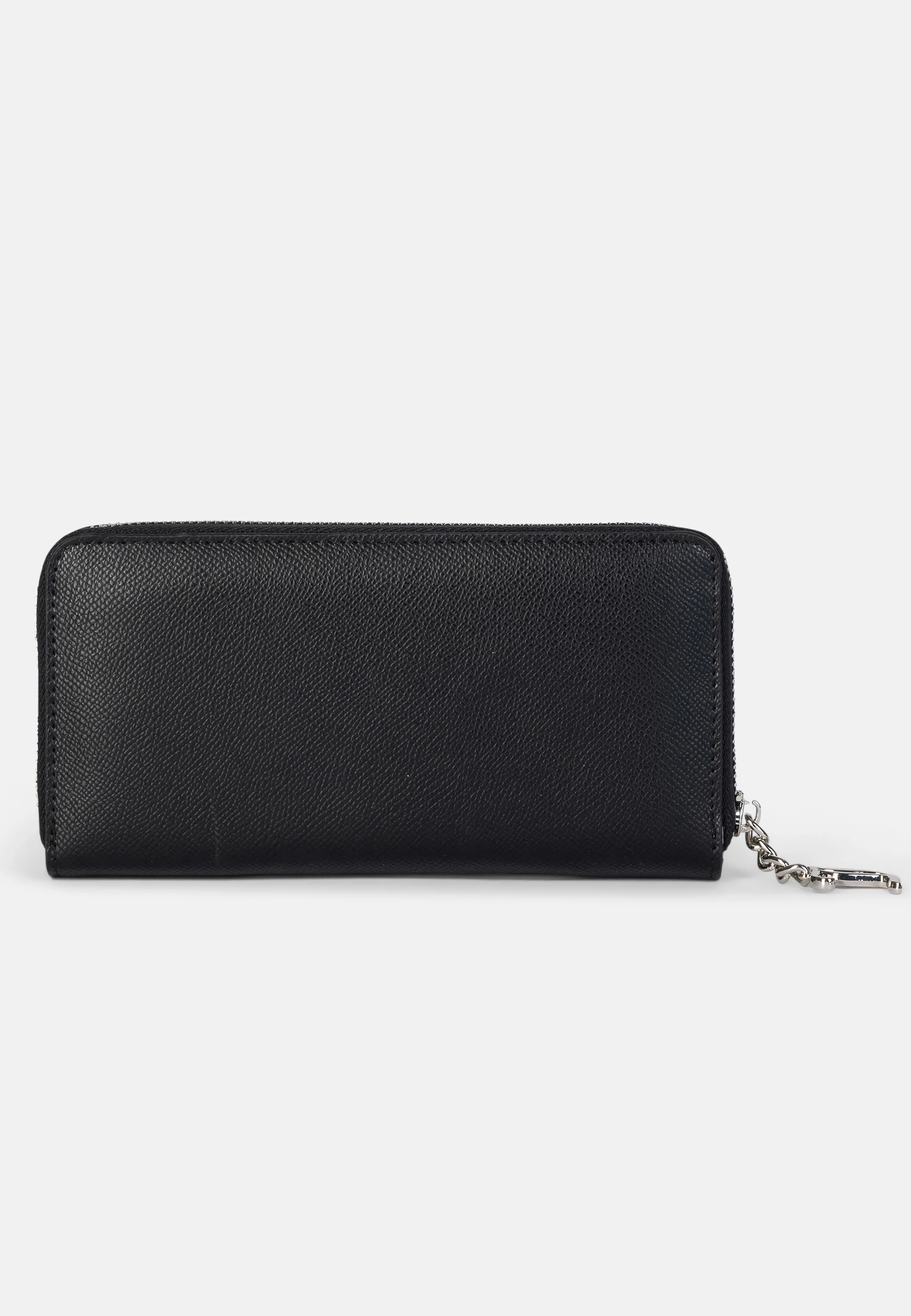 Portafoglio Jasmine con zip in ecopelle colore Nero - Image 2