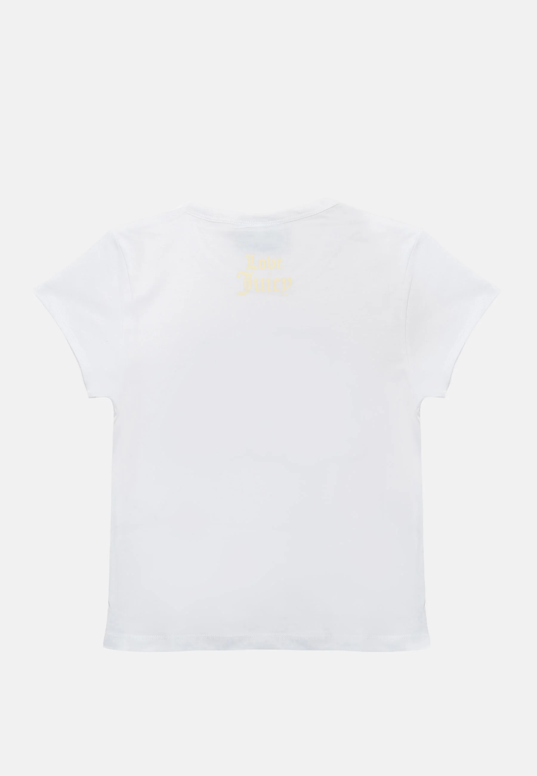 T-shirt Juicy in jersey con stampa lettering frontale colore Bianco - Image 2