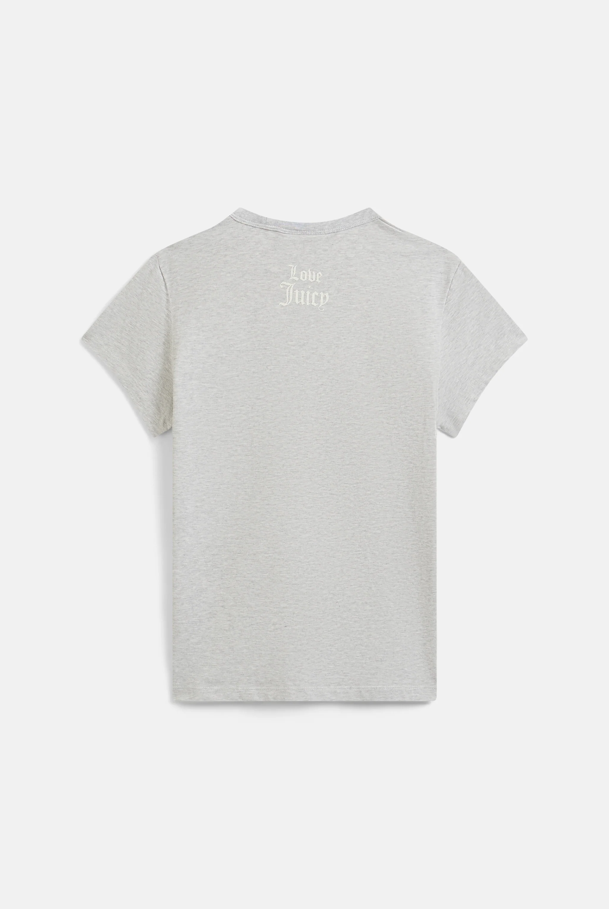 T-shirt Juicy in jersey con stampa lettering frontale colore Grigio - Image 2