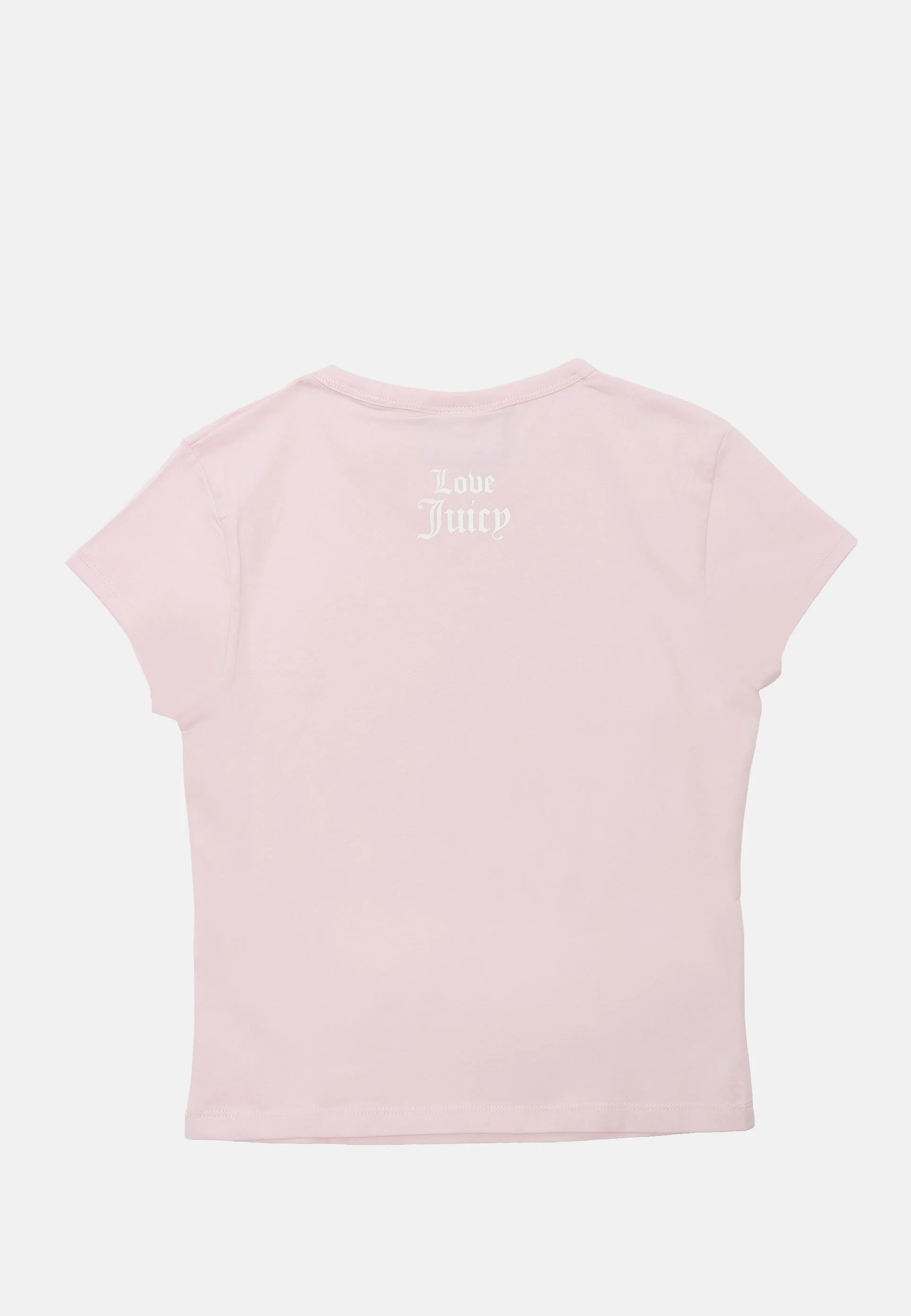 T-shirt Juicy in jersey con stampa lettering frontale colore Rosa - Image 2