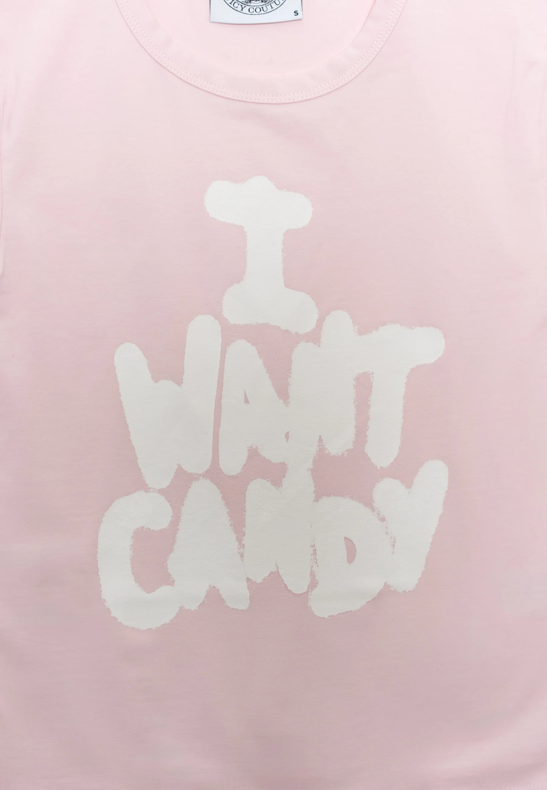 T-shirt Juicy in jersey con stampa lettering frontale colore Rosa - Image 3
