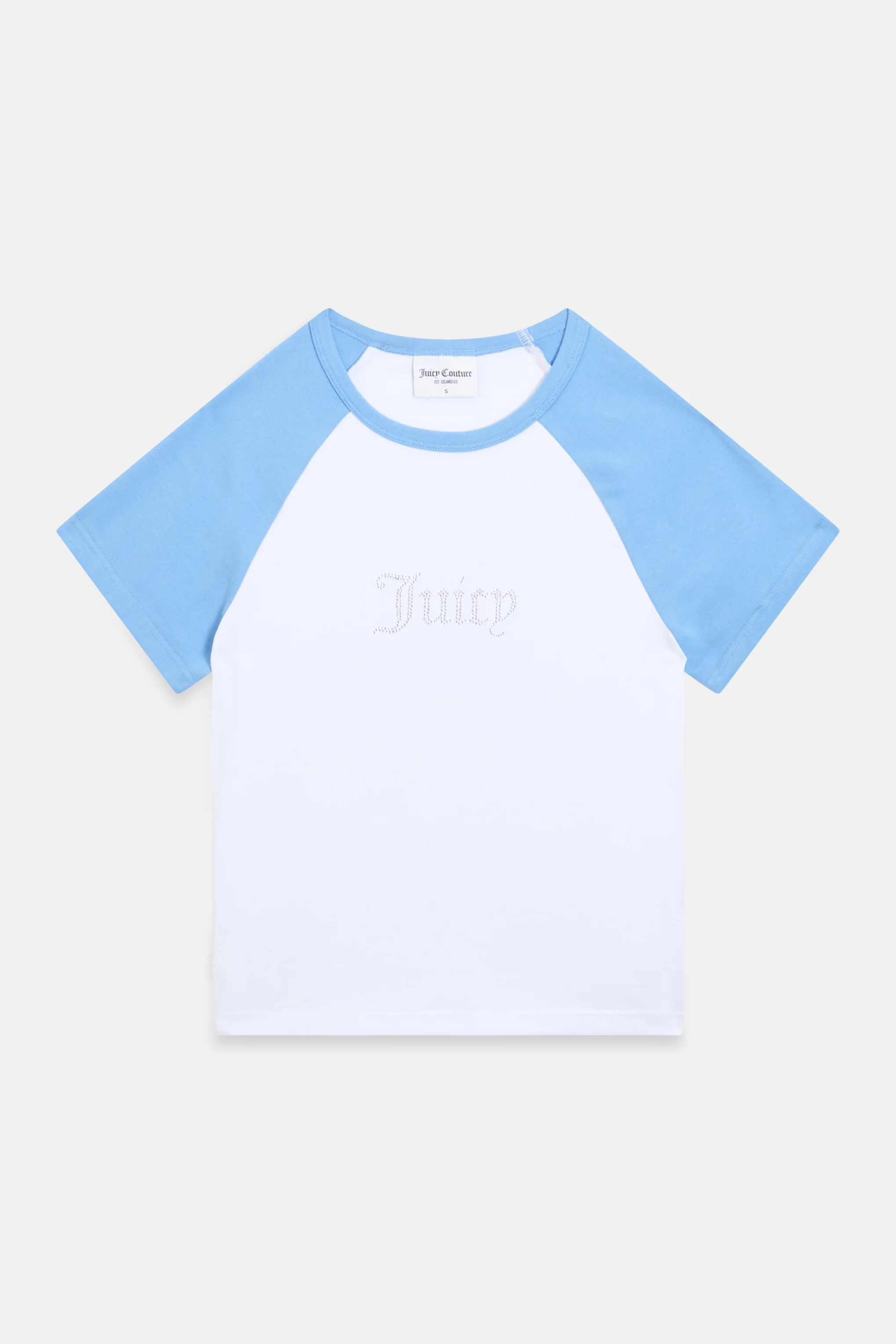 T-Shirt Rayan Bianca con logo strass