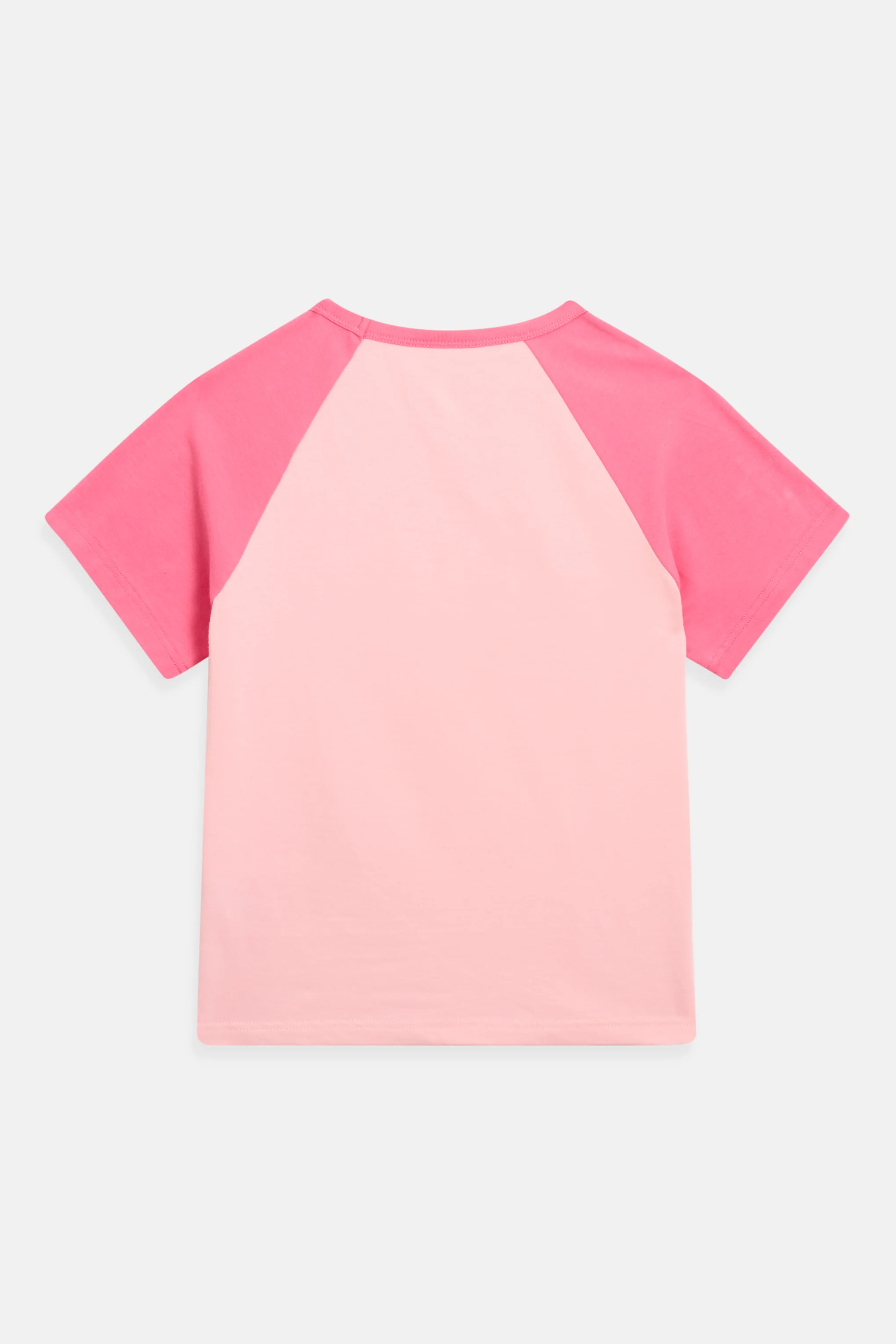 T-Shirt Rayan Rosa lampone con logo strass - Image 2